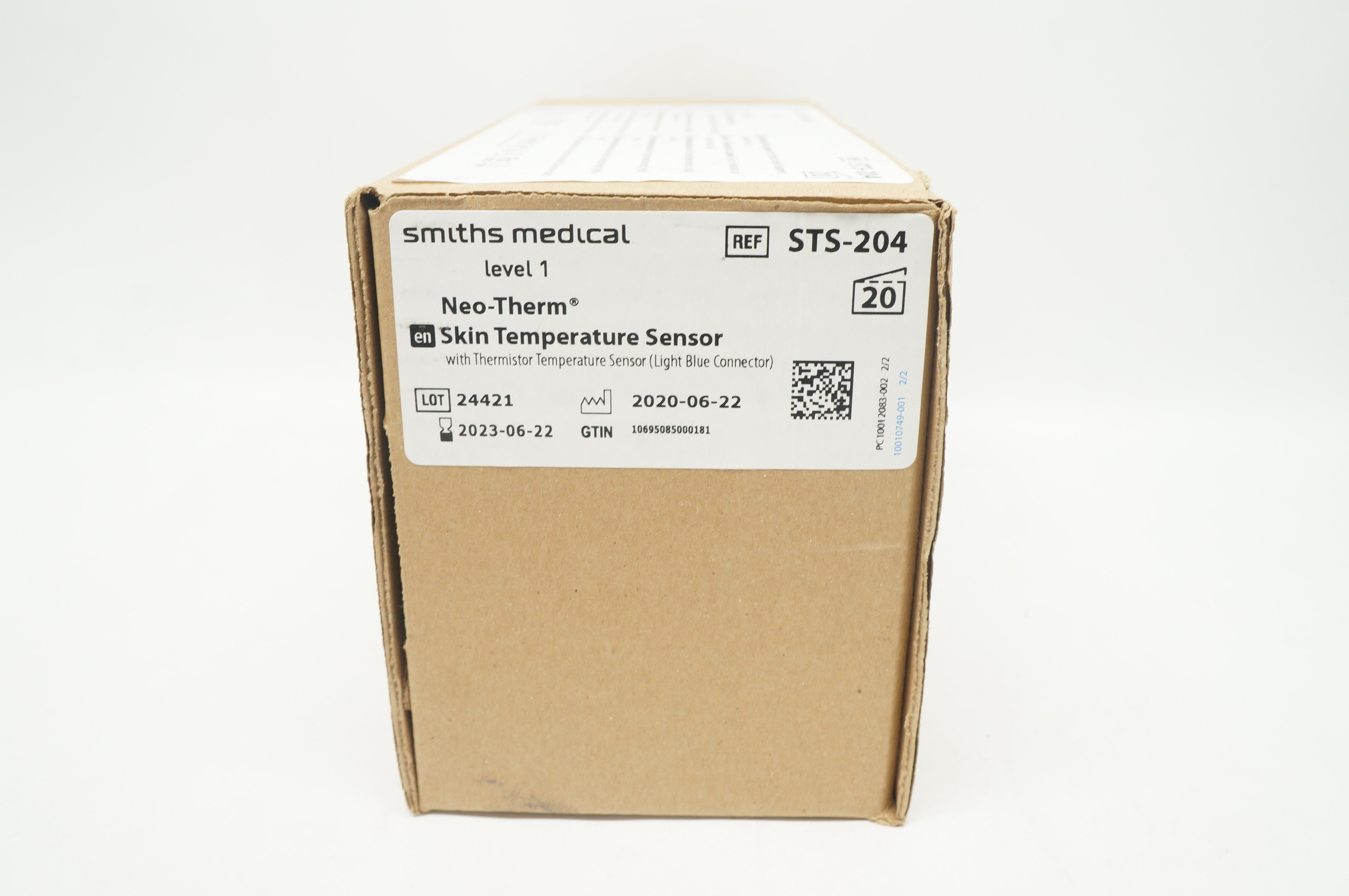 Smiths Medical STS-204 Level 1 Neo-Therm Skin Tepmerature Sensor - Box of 20