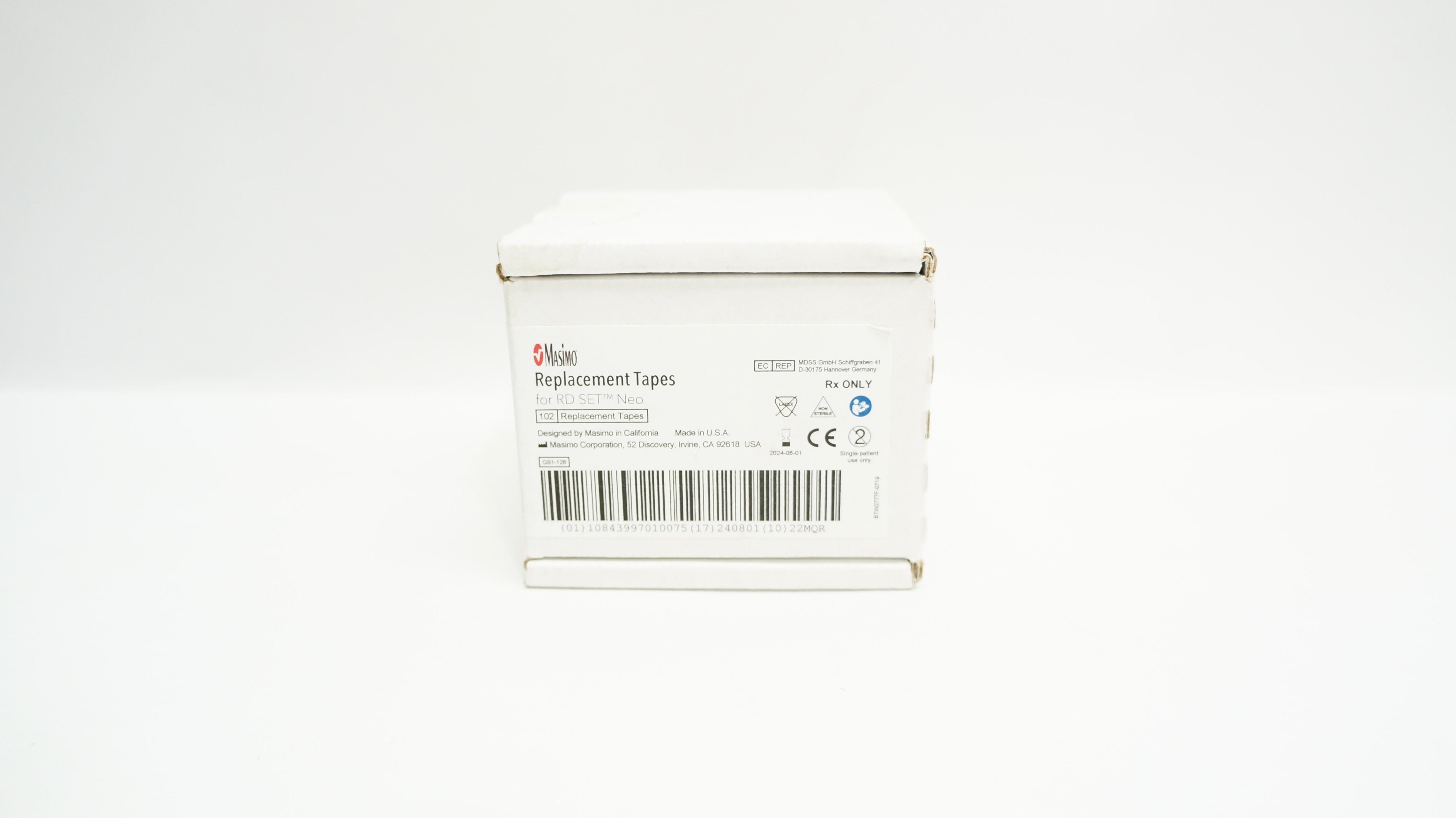 Masimo 4047 Replacement Tapes For RD Set Neo - Box of 102