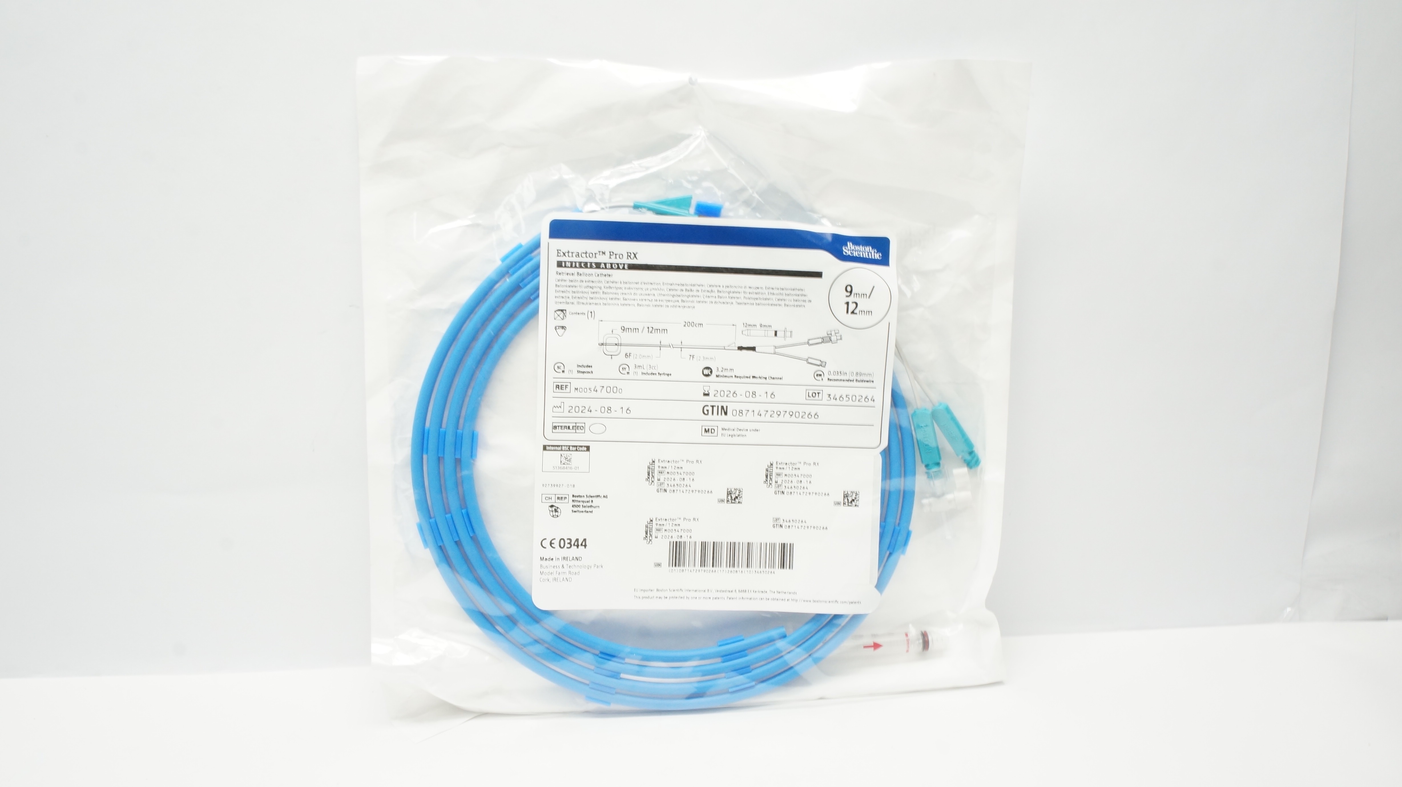 Boston Scientific 4700 Extractor Pro RX Retrieval Balloon Cath. 9mm/12mm