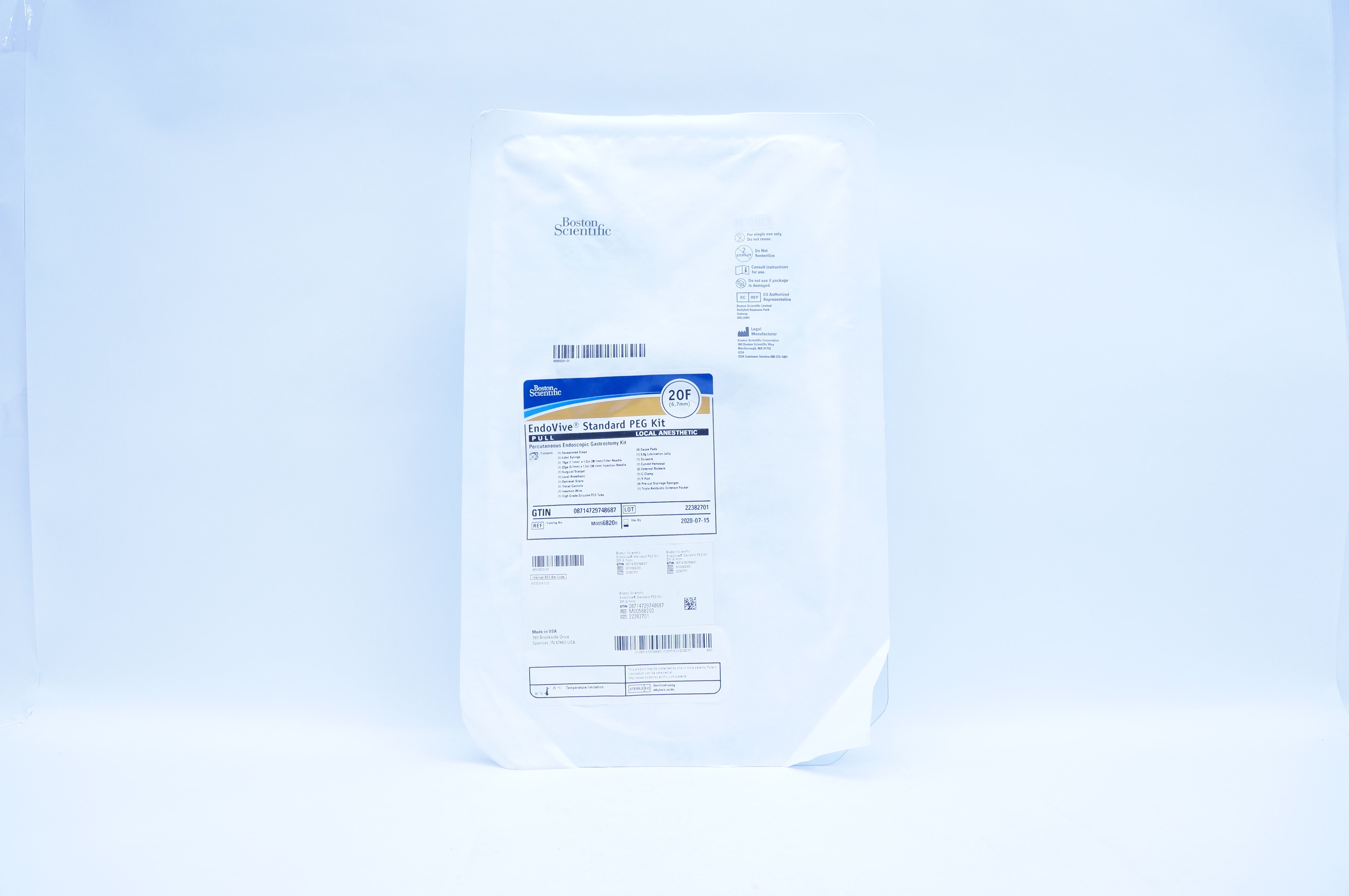 Boston Scientific 6820 EndoVive Standard PEG Kit 20F (x)