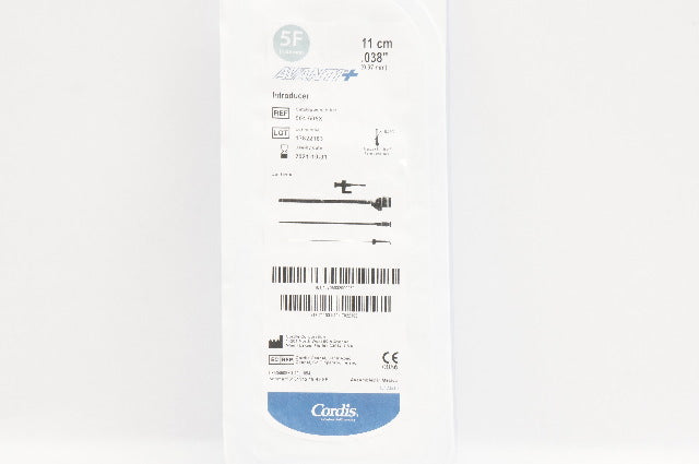 Cordis 504-605X AVANTI Plus Introducer 5F x 11cm x .038inch (x)