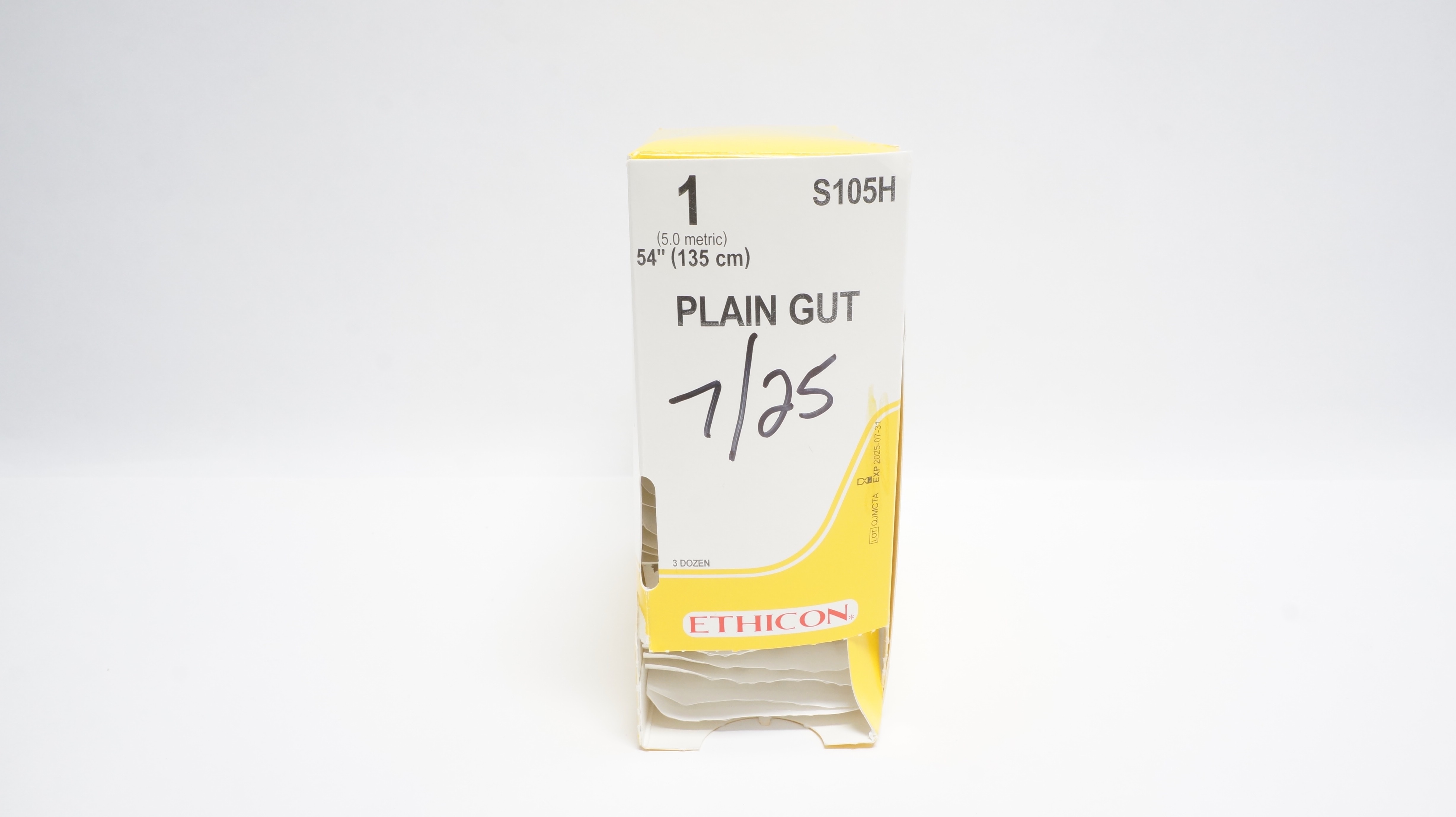 Ethicon S105H 1 Plain Gut  54In- Box of 24 (x)