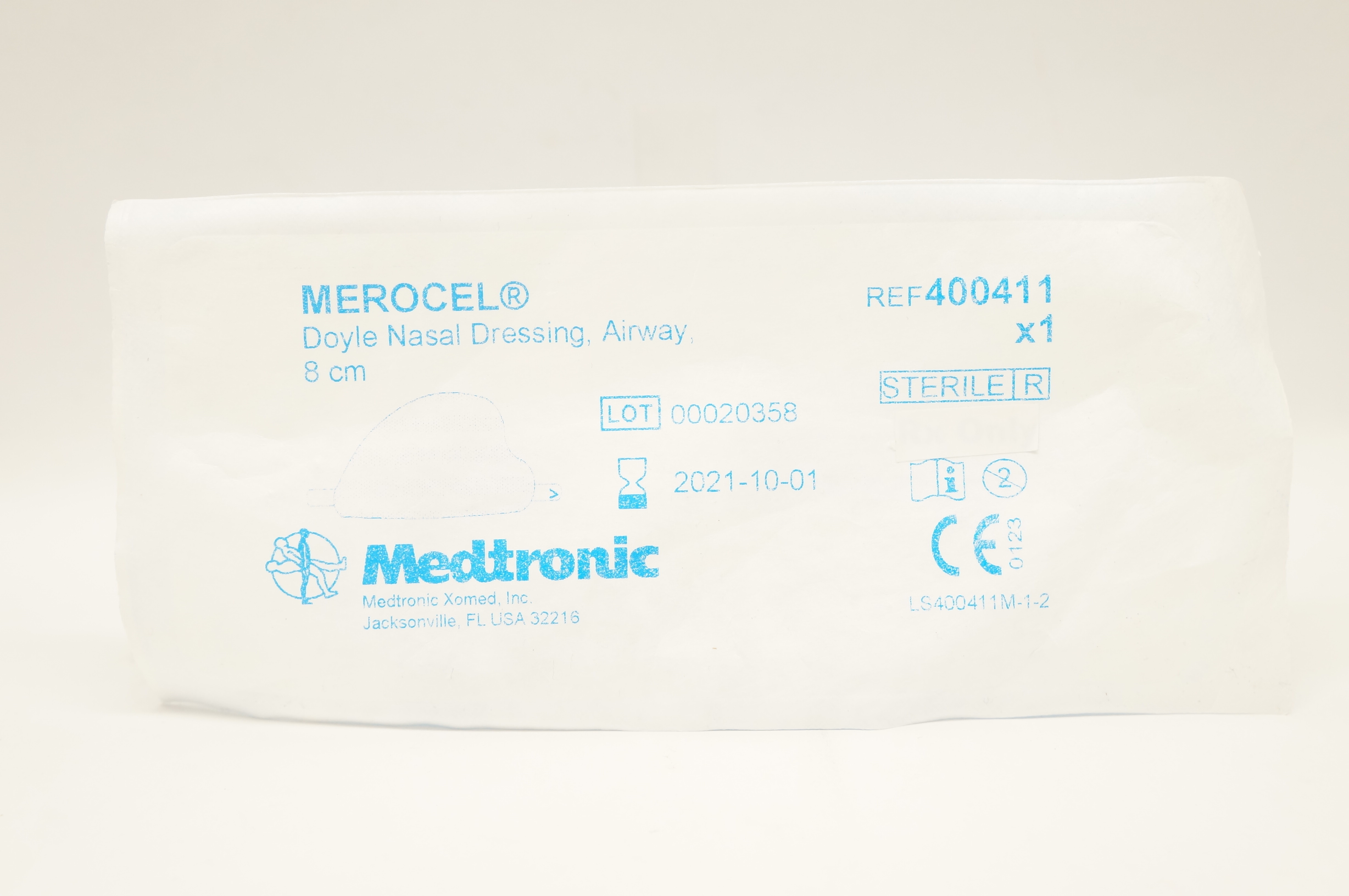 Medtronic 400411 Merocel Doyle Nasal Dressing, Airway 8cm (x)