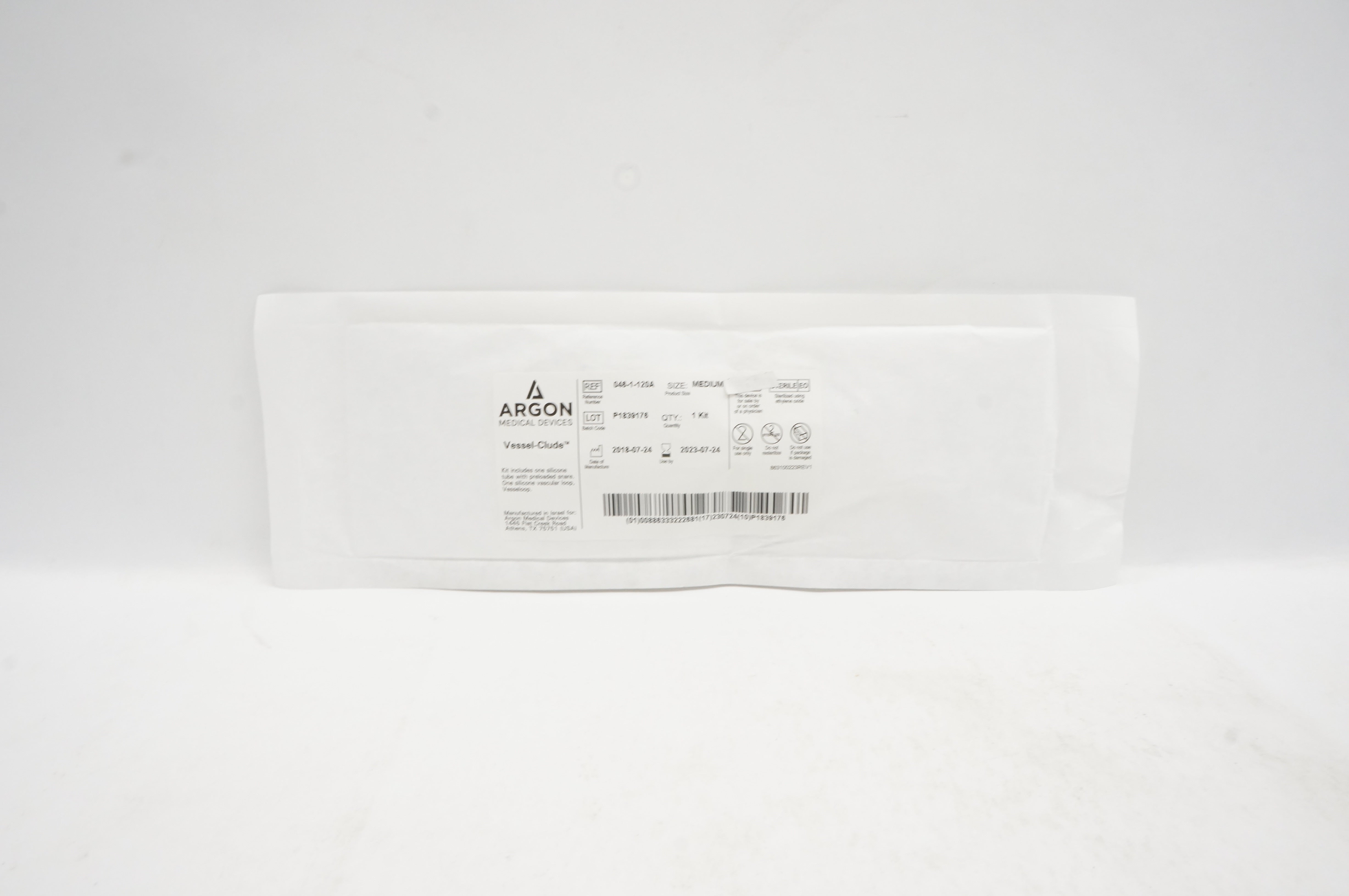 Argon 046-1-120A Vessel-Clude Kit, Medium