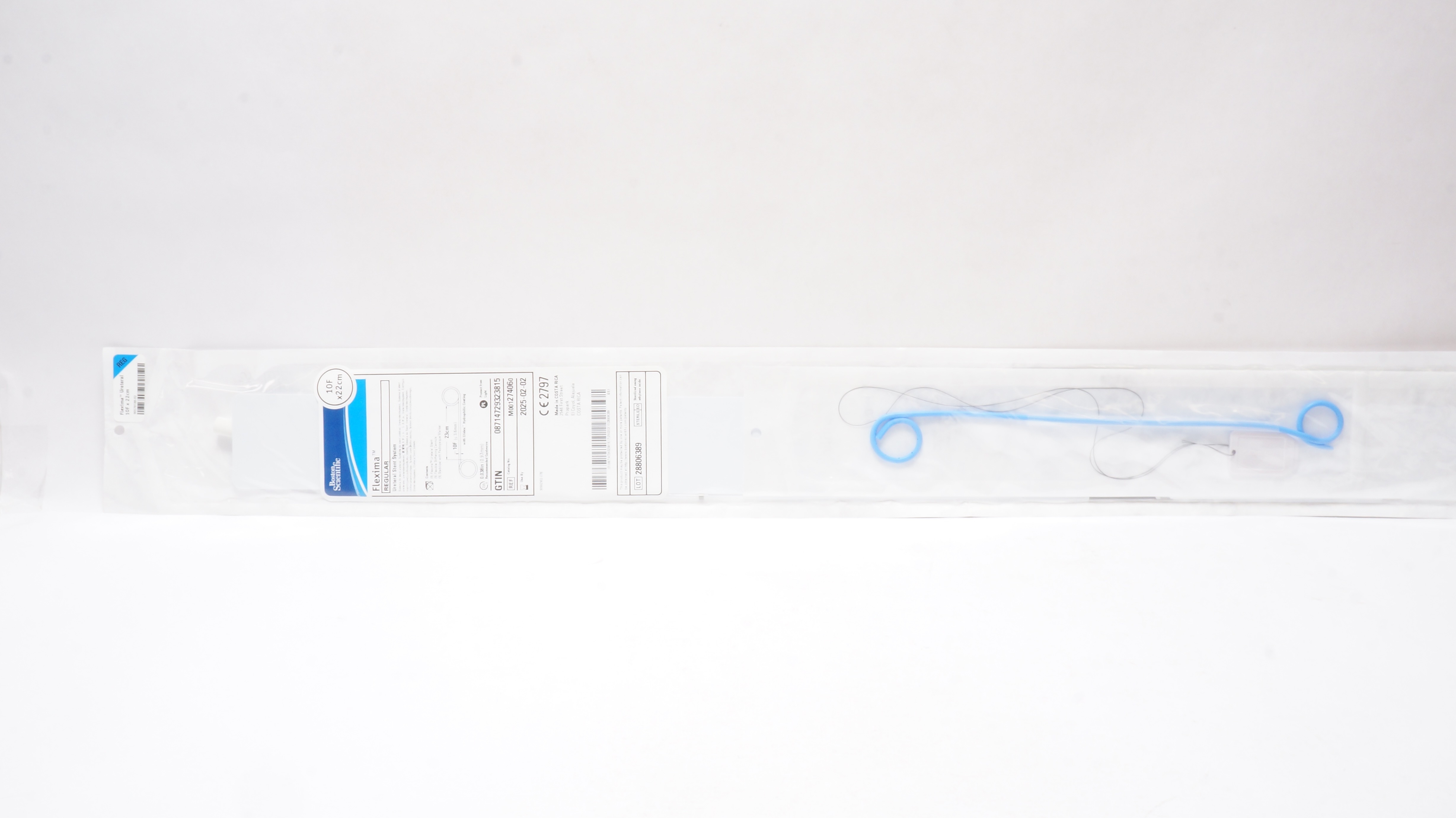 Boston Scientific M001274060 Flexima Regular Ureteral Stnt System 10F x 22cm
