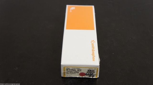Smith&Nephew 71933061 Internal HEX Captured Screw 5.0mm x 72.5mm Gold (2020/04)