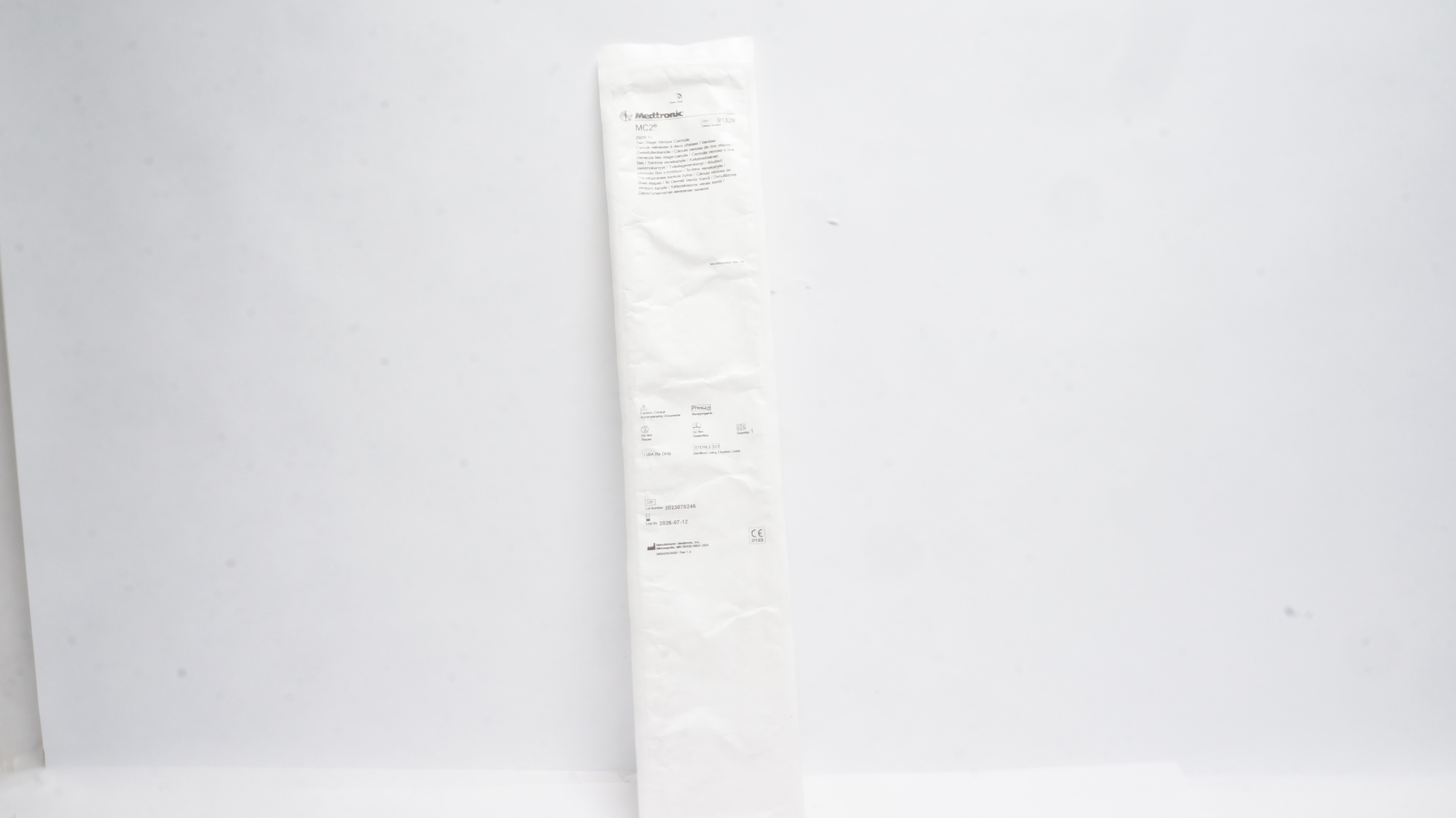 Medtronic 91329C MC2 29/29Fr. Two Stage Venous Cannula