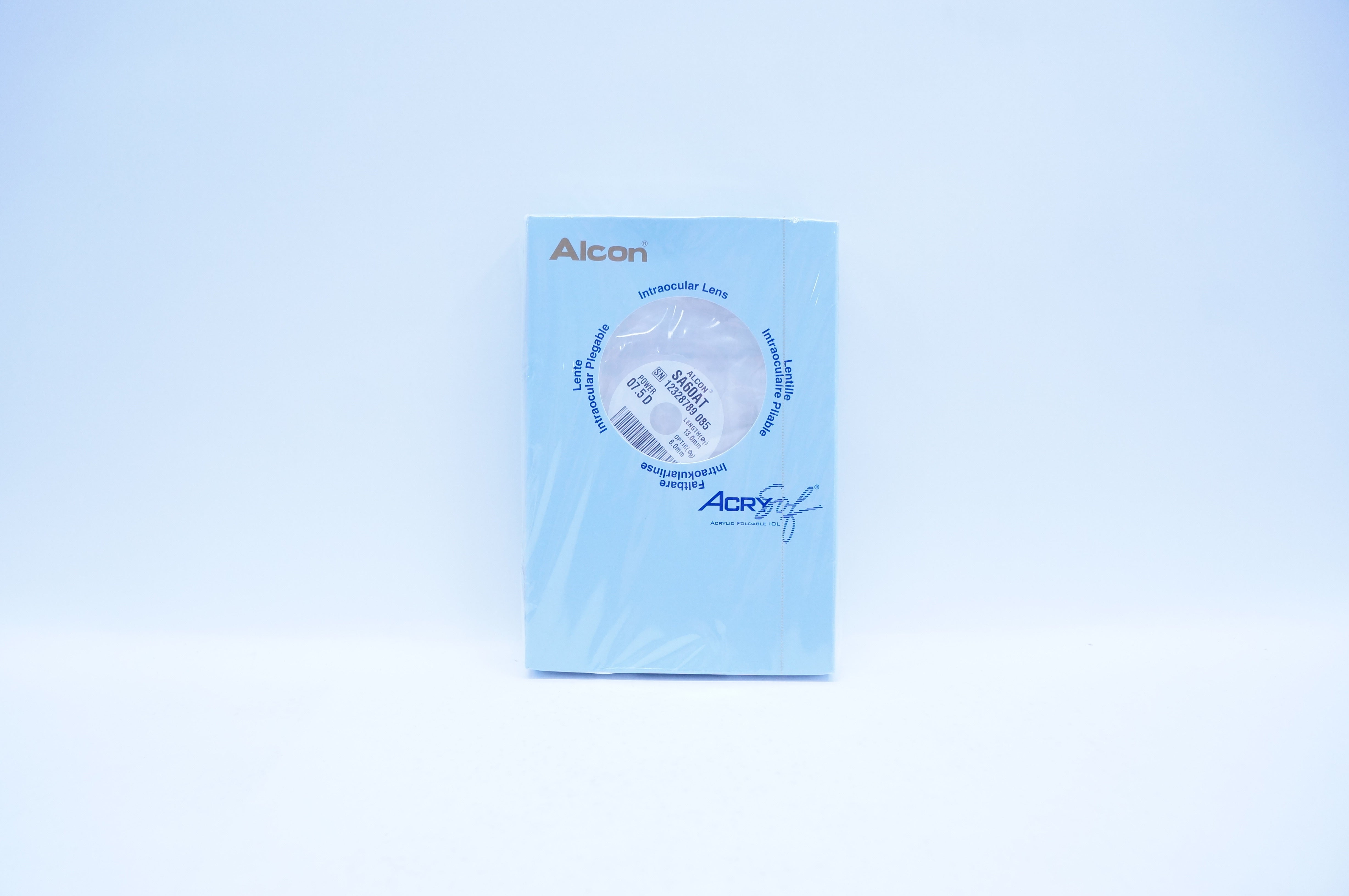 Alcon SA60AT Intraocular Lens 7.5D, Length 13.0mm, Optic 6.0mm (x)