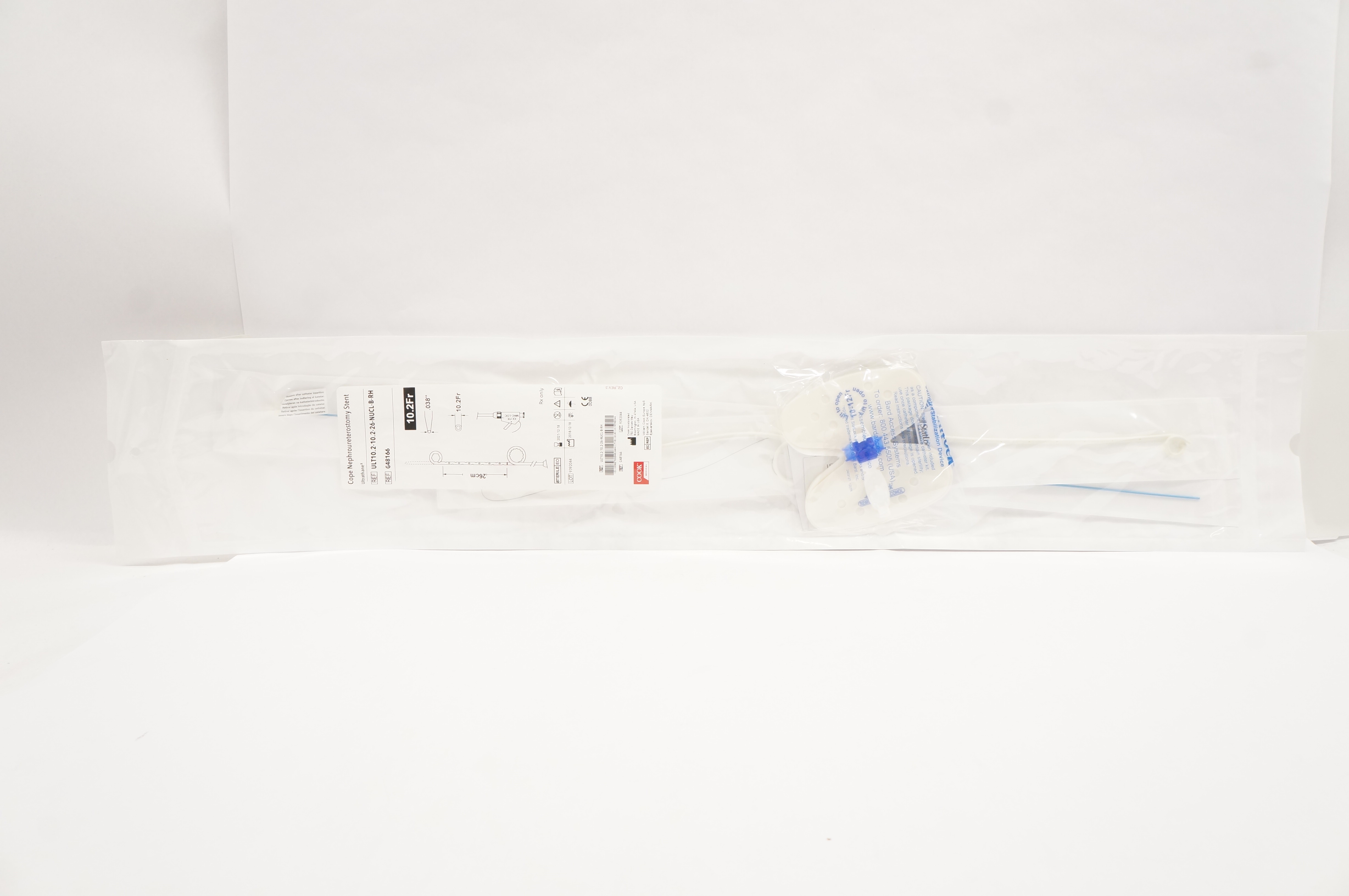 Cook Medical G48166 Cope Nephroureterostomy Stnt 10.2Fr x 0.038inch x 26cm (x)
