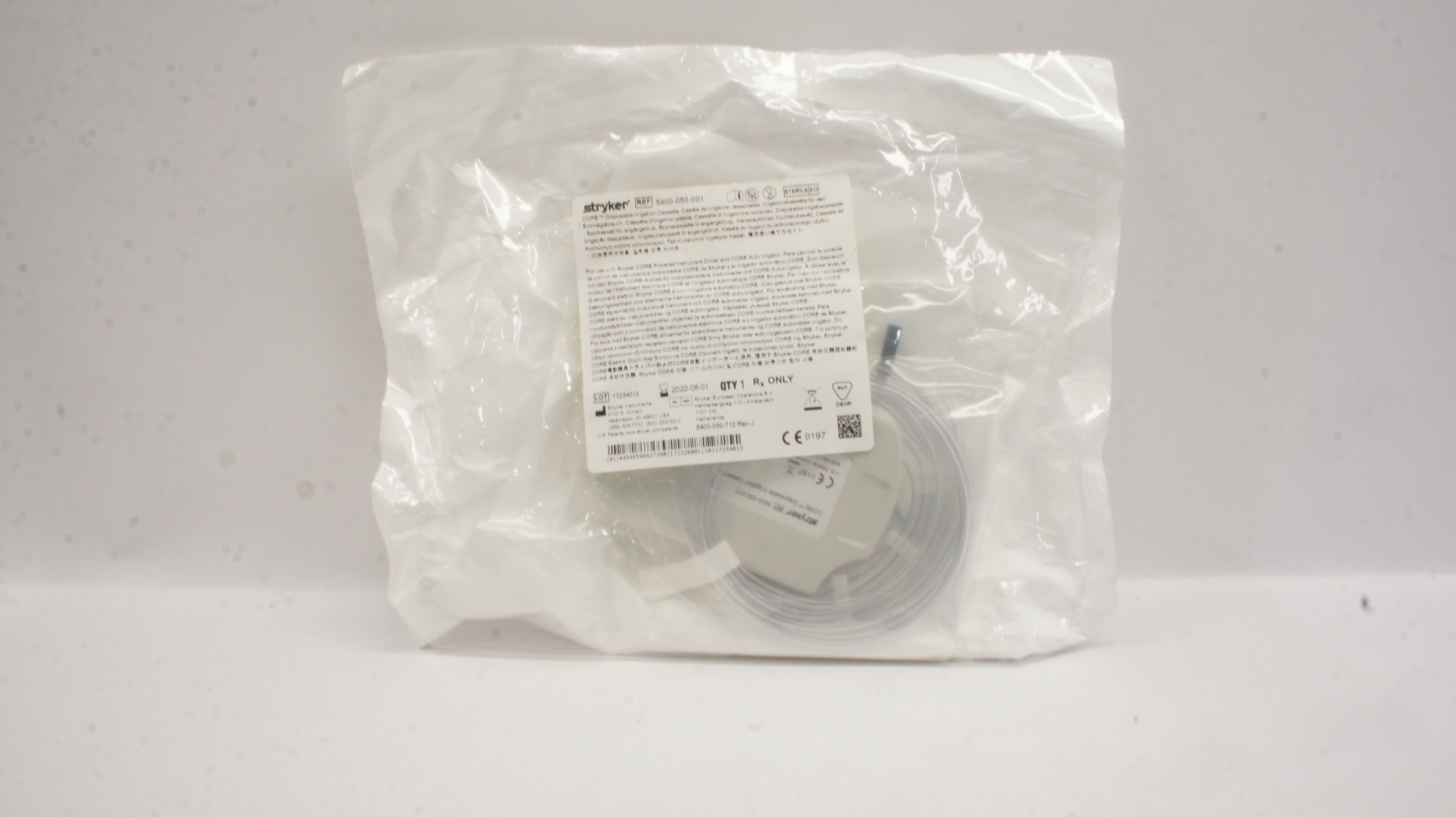 Stryker 5400-050-001 Core Disposable Irrigation Cassette (x)