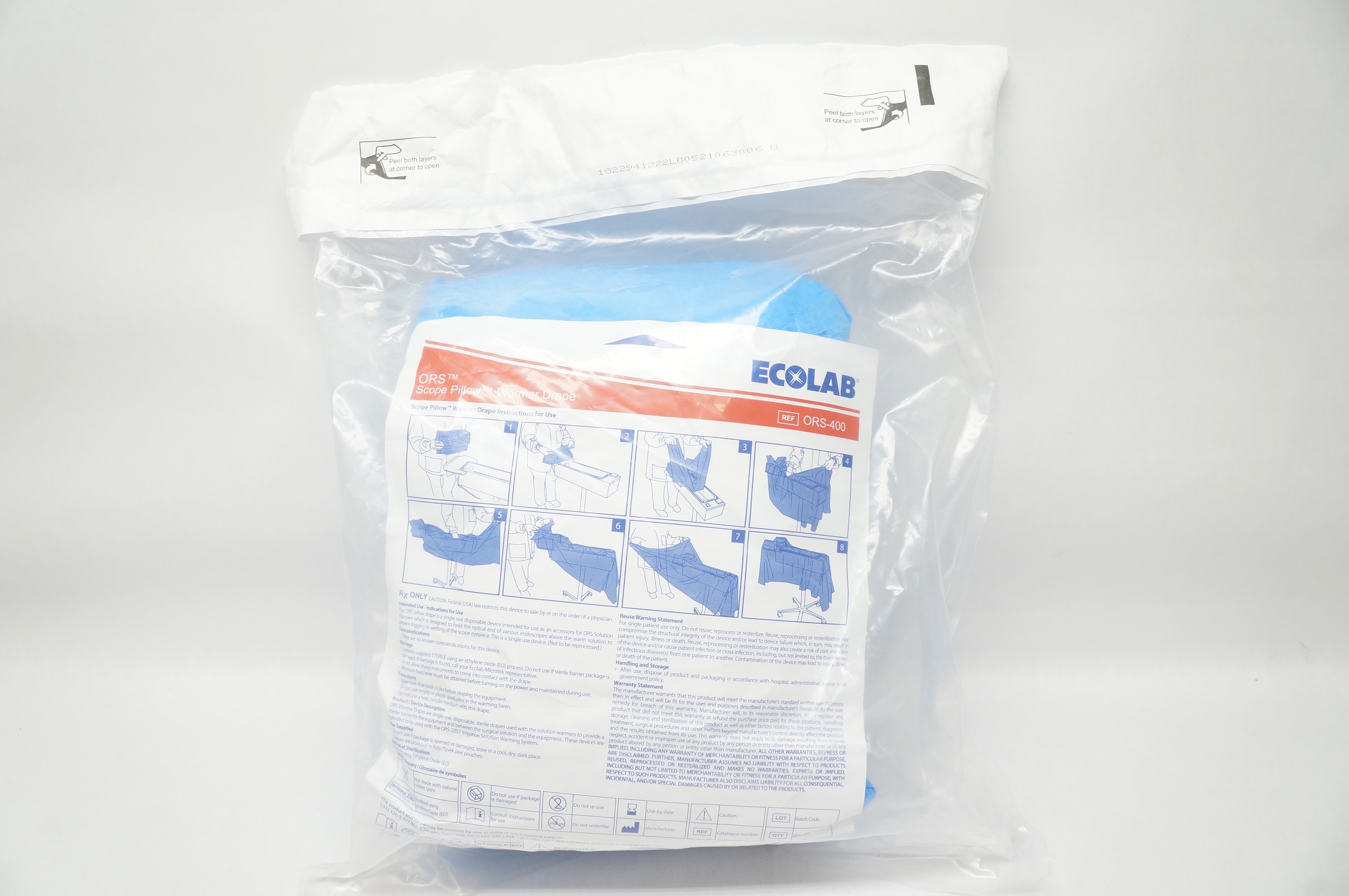Microtek ORS-400 Ecolab ORS Scope Pillow Warmer Drape