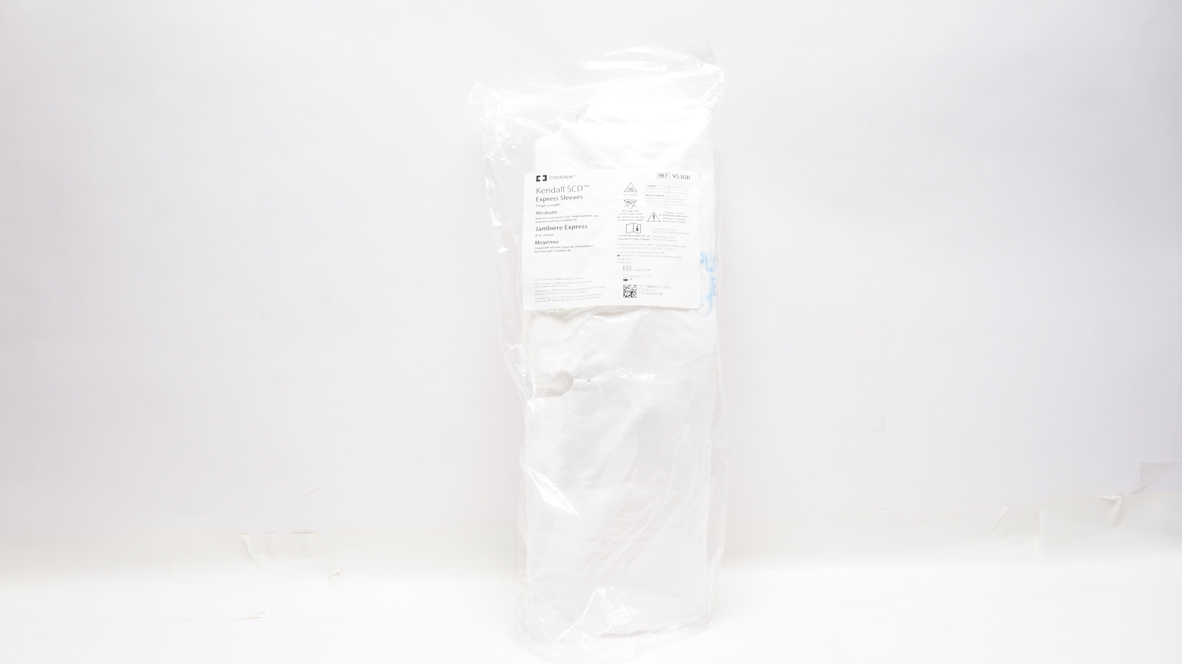 Covidien 9530R Kendall SCD Express Sleeves, Thigh Length, Medium (x)