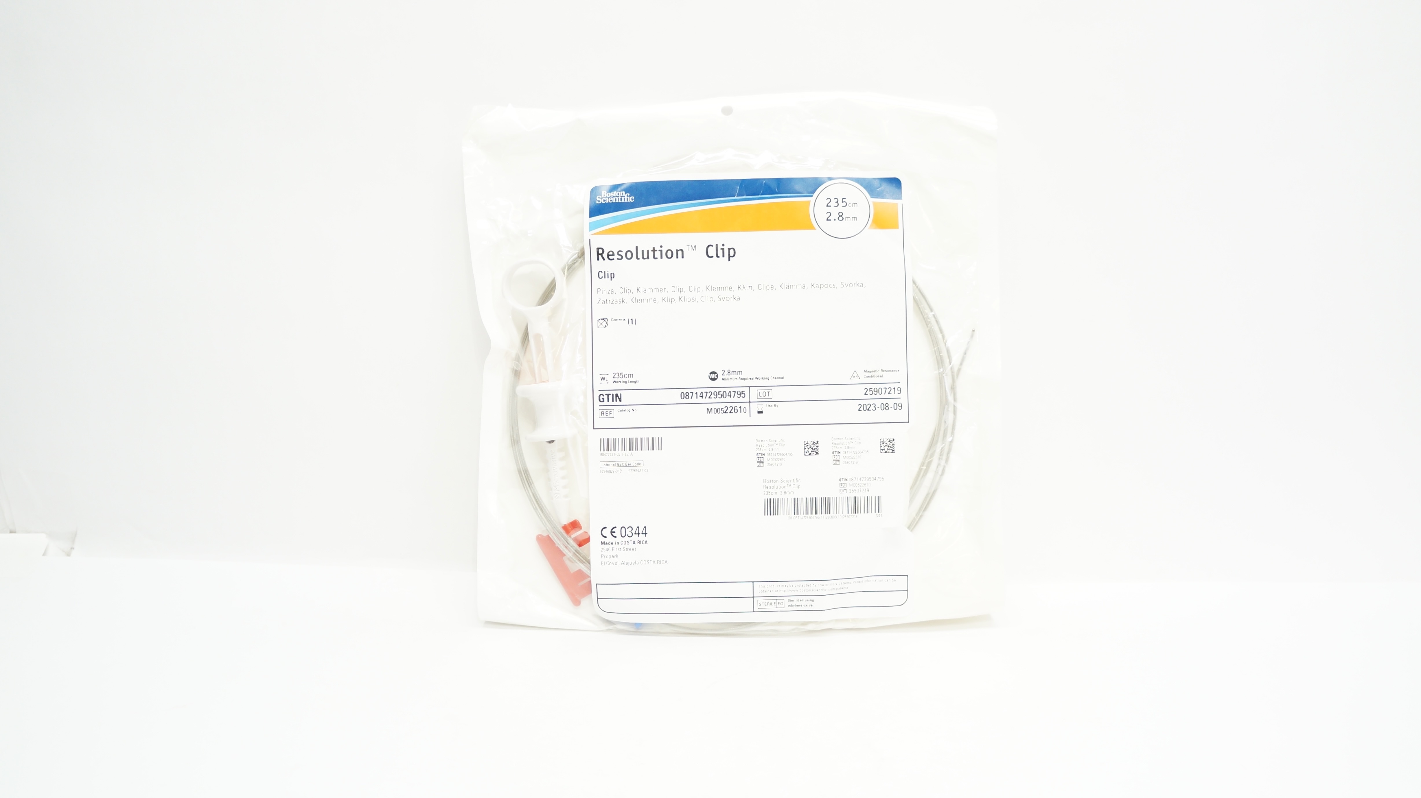 Boston Scientific M00522610 Resolution Clip 235cm x 2.8mm (x)