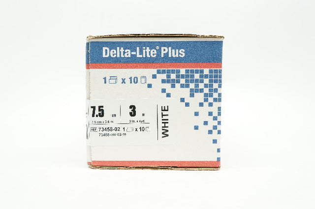 Delta-Lite Plus 73458-02 BSN Medical Fiberglass Cast Tape, White, 3inch x 4yd