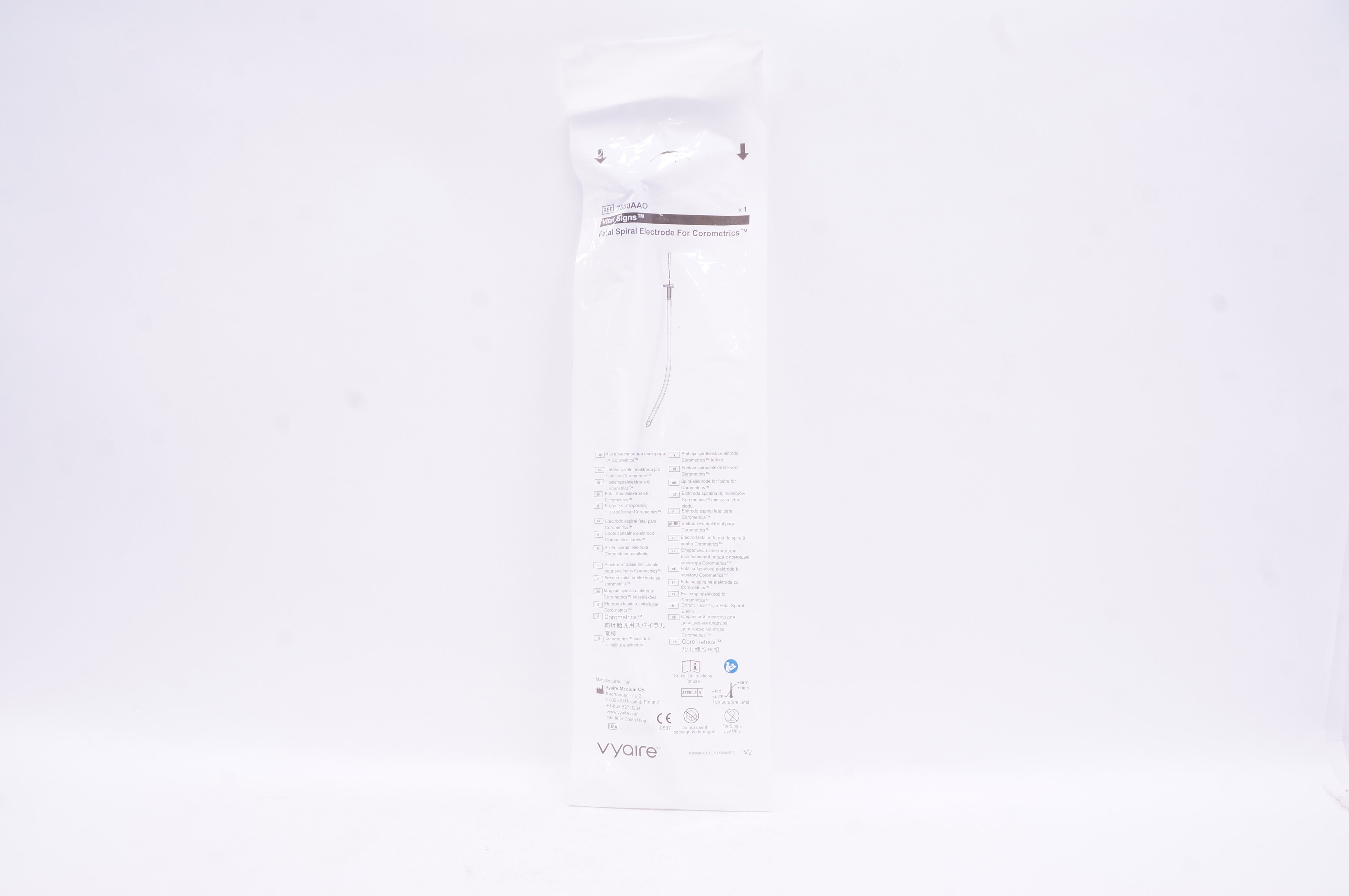 Vyaire 7000AA0 Vital Signs Fetal Spiral Electrode for Corometrics