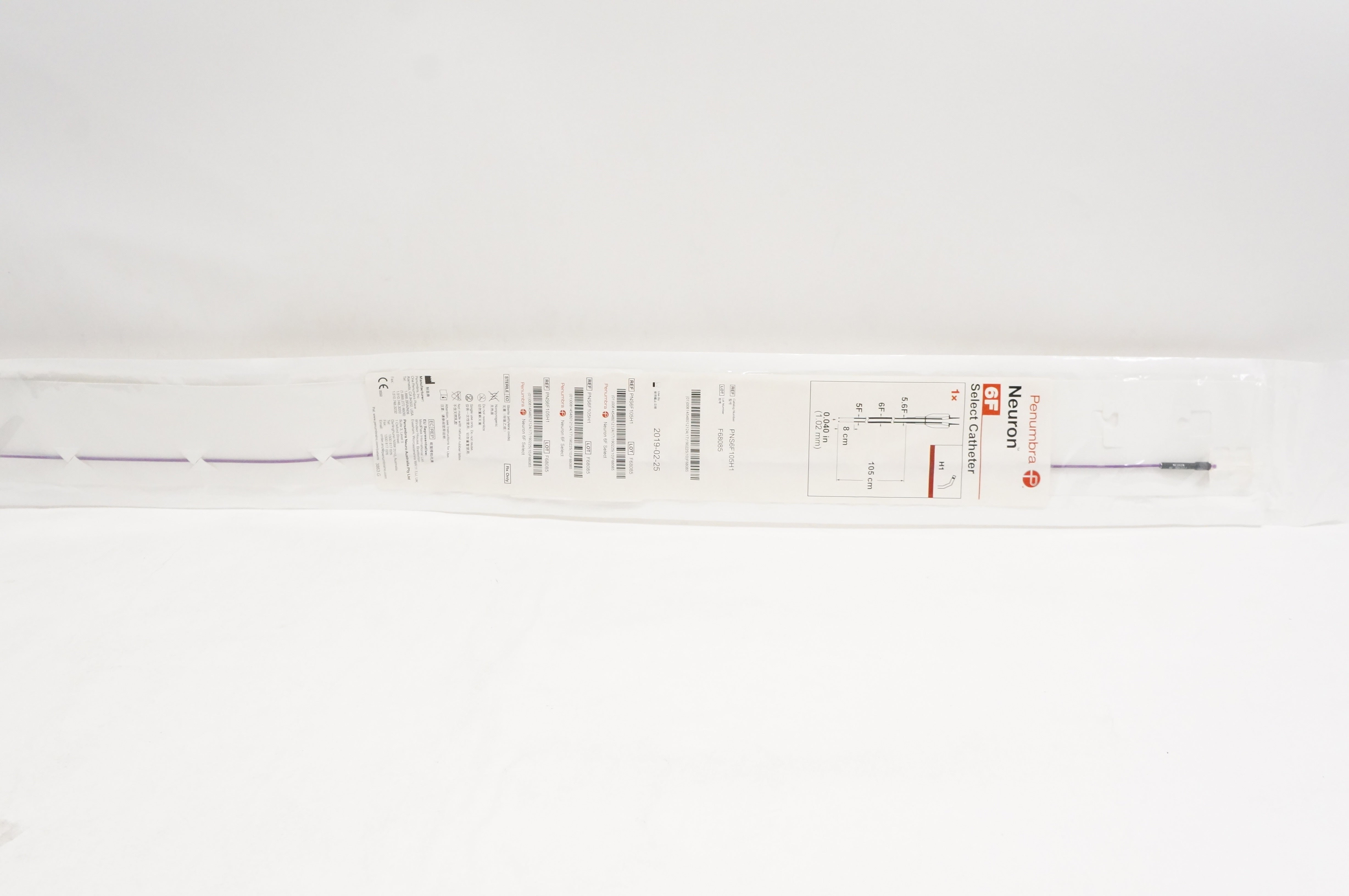 Penumbra PNS6F105H1 Neuron Select Cath. 6F x 0.040inch (x)
