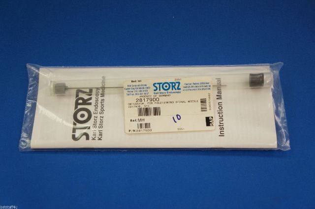 Karl Storz 28179DO Obturator For Positioning Spinal Ndle 28179DB SPS