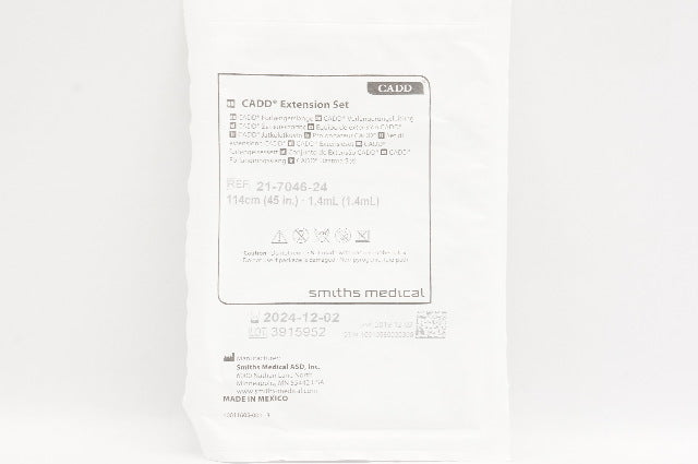Smiths Medical 21-7046-24 CADD Extension Set
