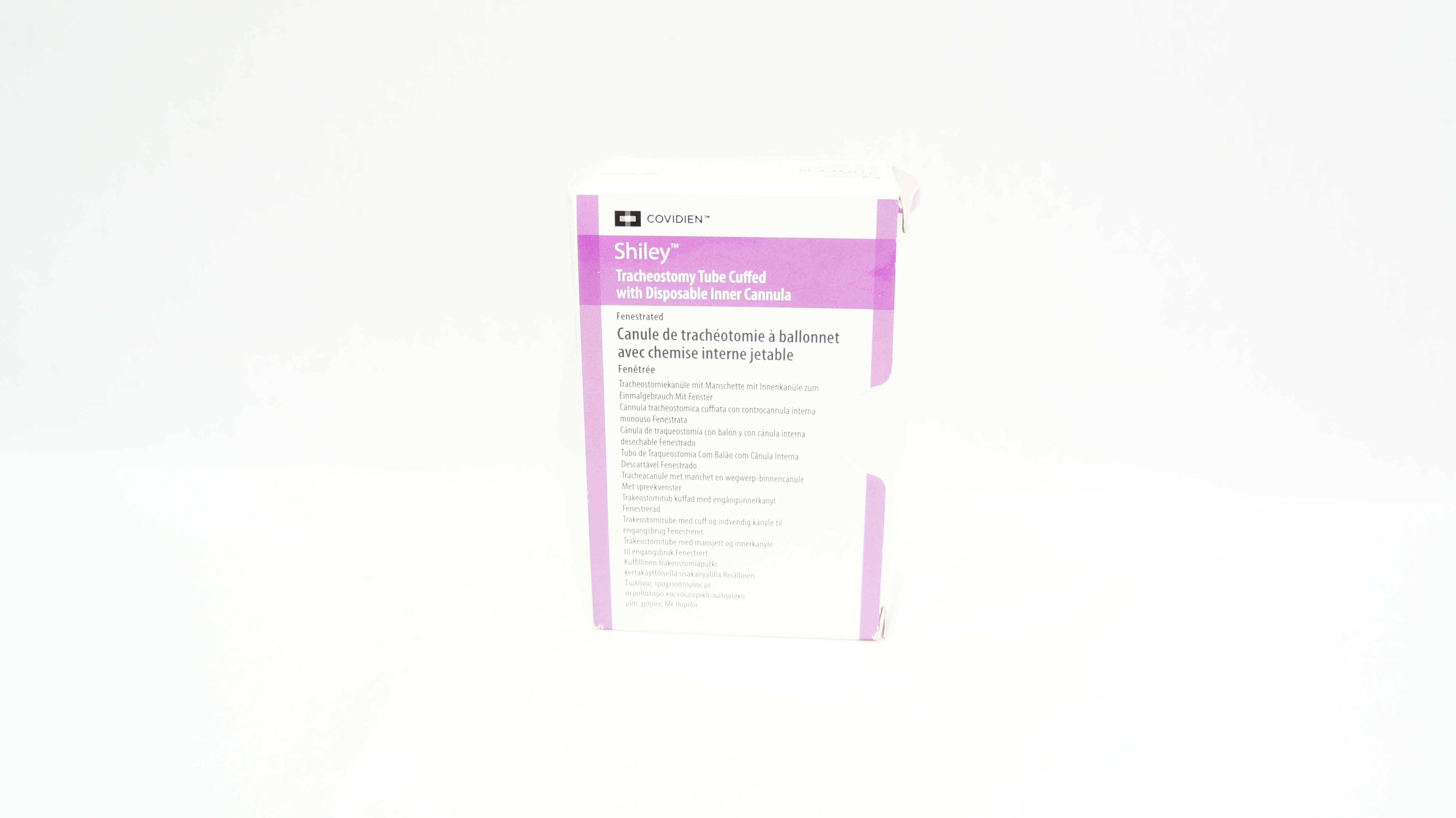 Covidien 10DFEN Shiley Tracheostomy Tube Cuffed 8.9ID x 13.8OD x 29.0 x 79mm(x)