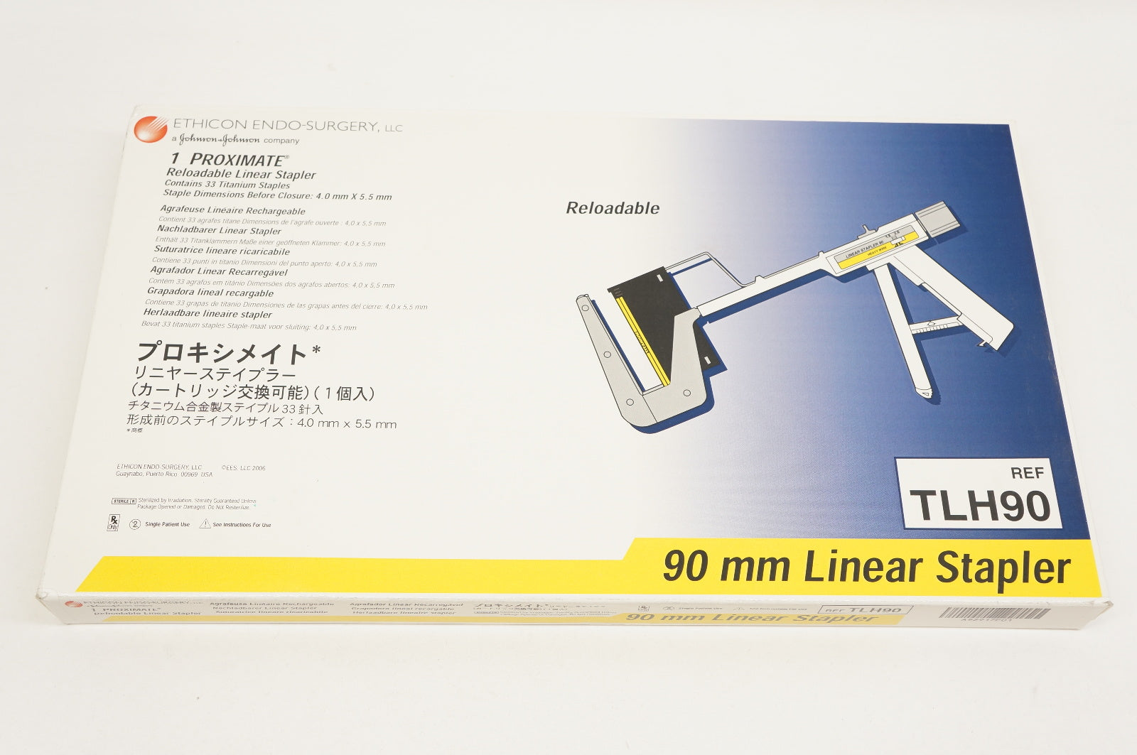 Ethicon TLH90 Proximate Reloadable Linear Stapler 90mm (x)