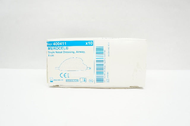 Medtronic 400411 Merocel Doyle Nasal Dressing, Airway 8cm (x) - Box of 8