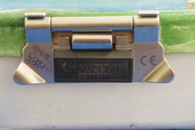 Aesculap DEGM Steril Sterilization Container Surgical Cases  5in. x 11in.