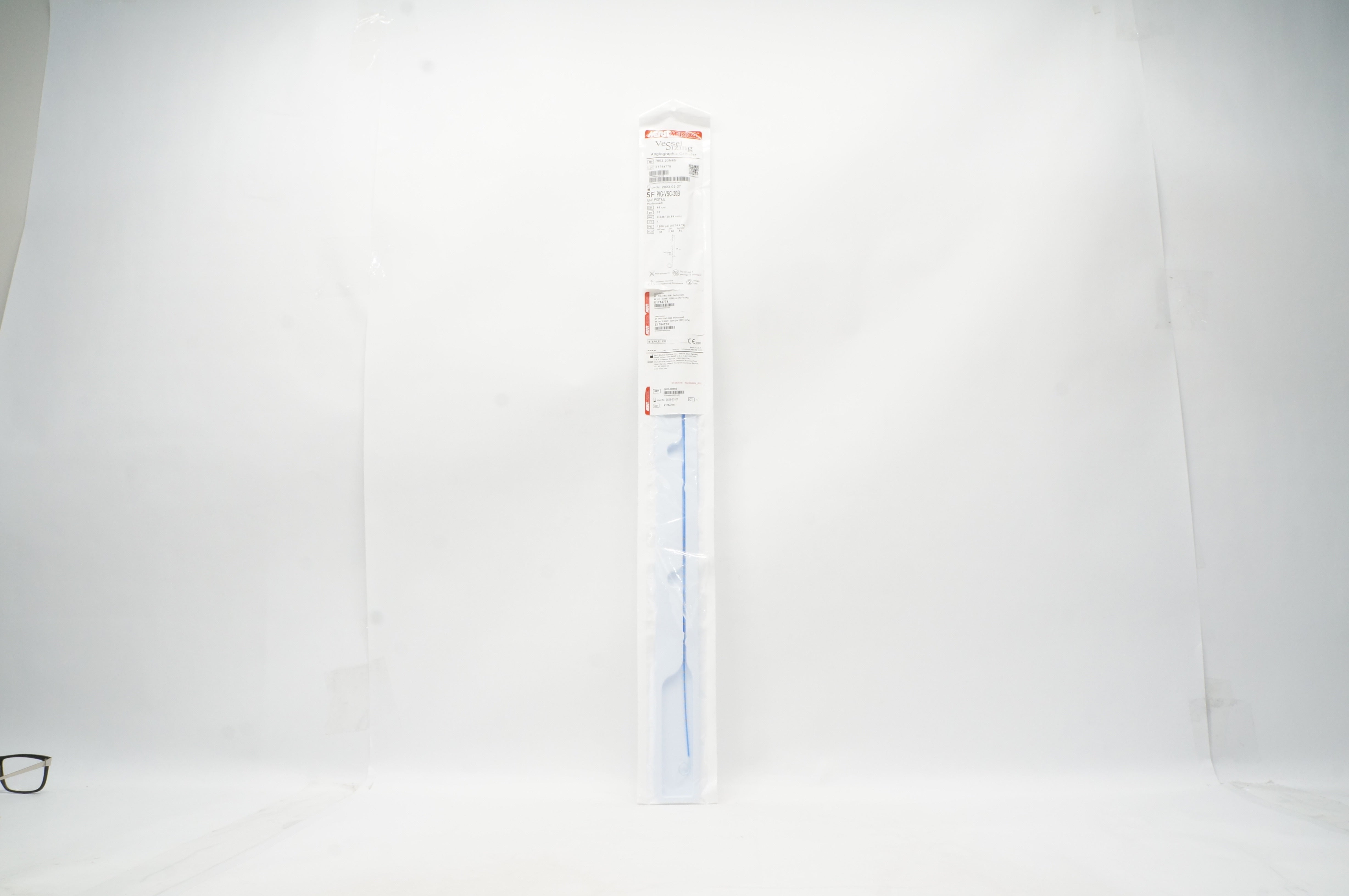 MeritMedical 7602-20M65 Performa PIG-VSC-20B Angiographic Cath. 5F x 65cm