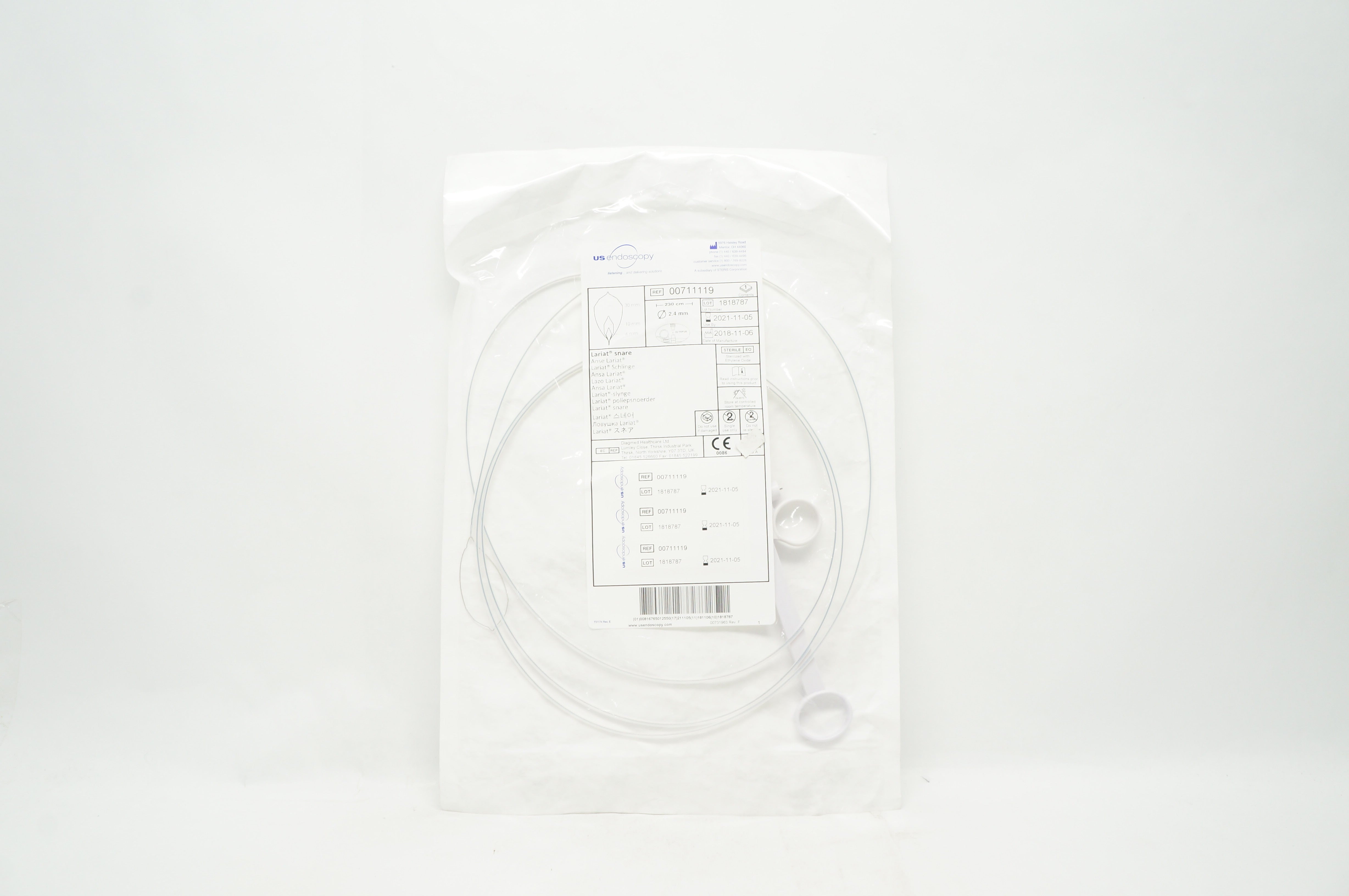 Us Endoscopy 00711119 Lariant snare