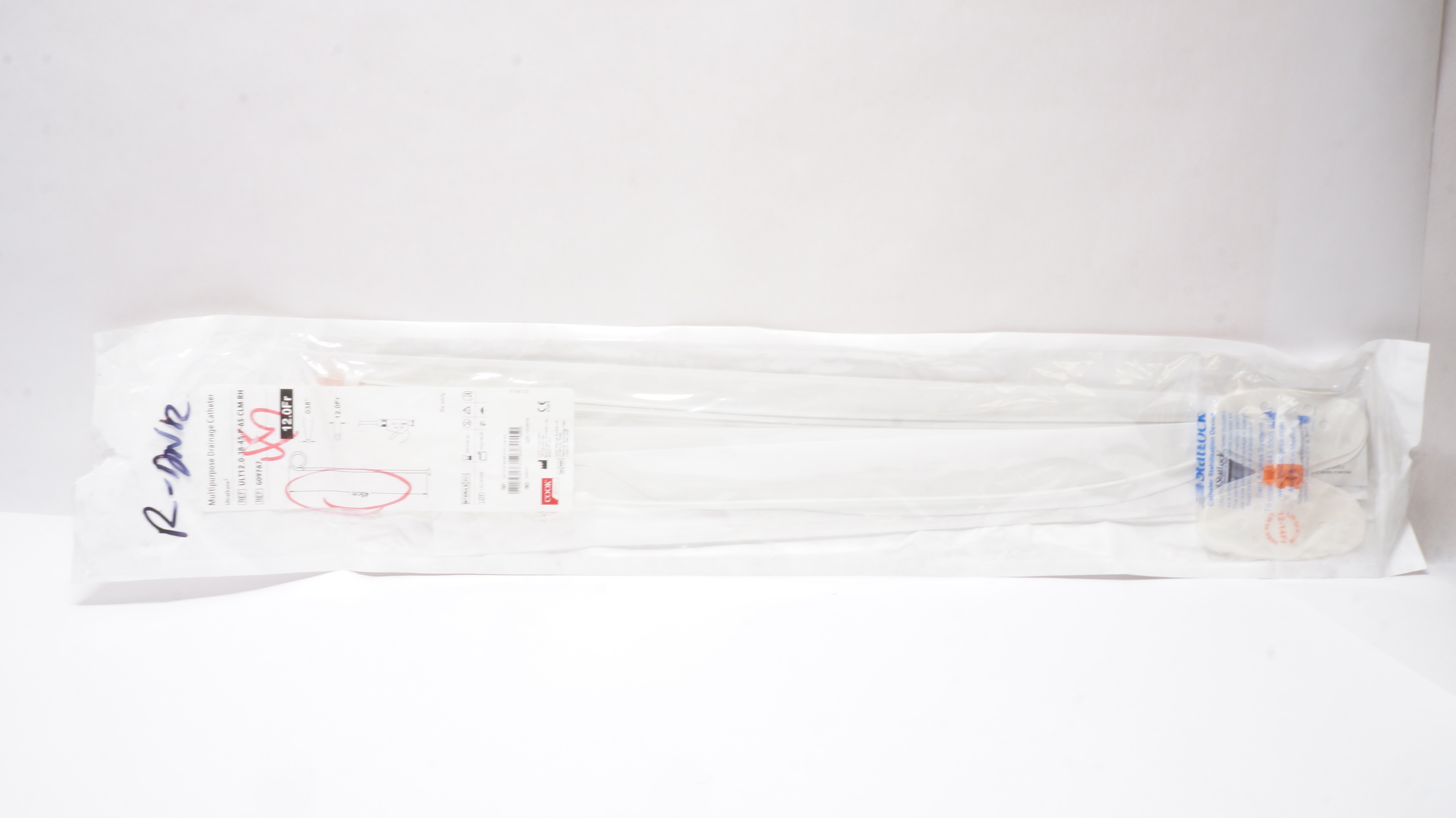 Cook Medical G09767 Multipurpose Drainage Cath. 12.0Fr x 45cm x .038inch