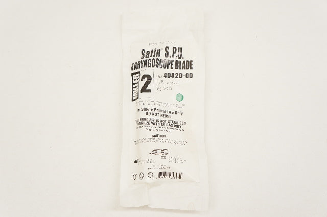 ADC 4082D-00 Satin S.P.U. Laryngoscope Blade, Miller 2