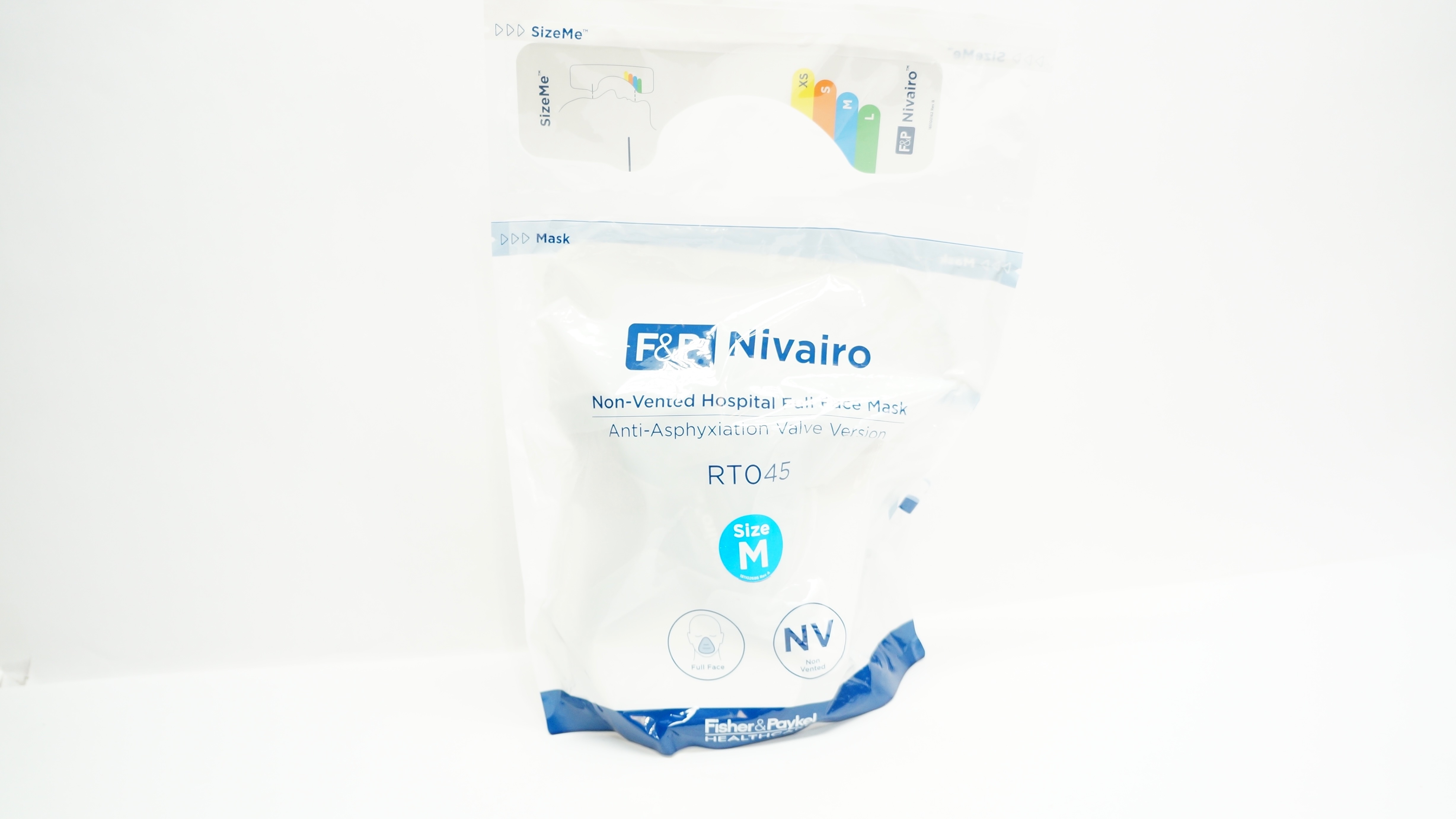 Fisher&Paykel RT045M Nivairo Non-Vented Hospital Full Face Mask M