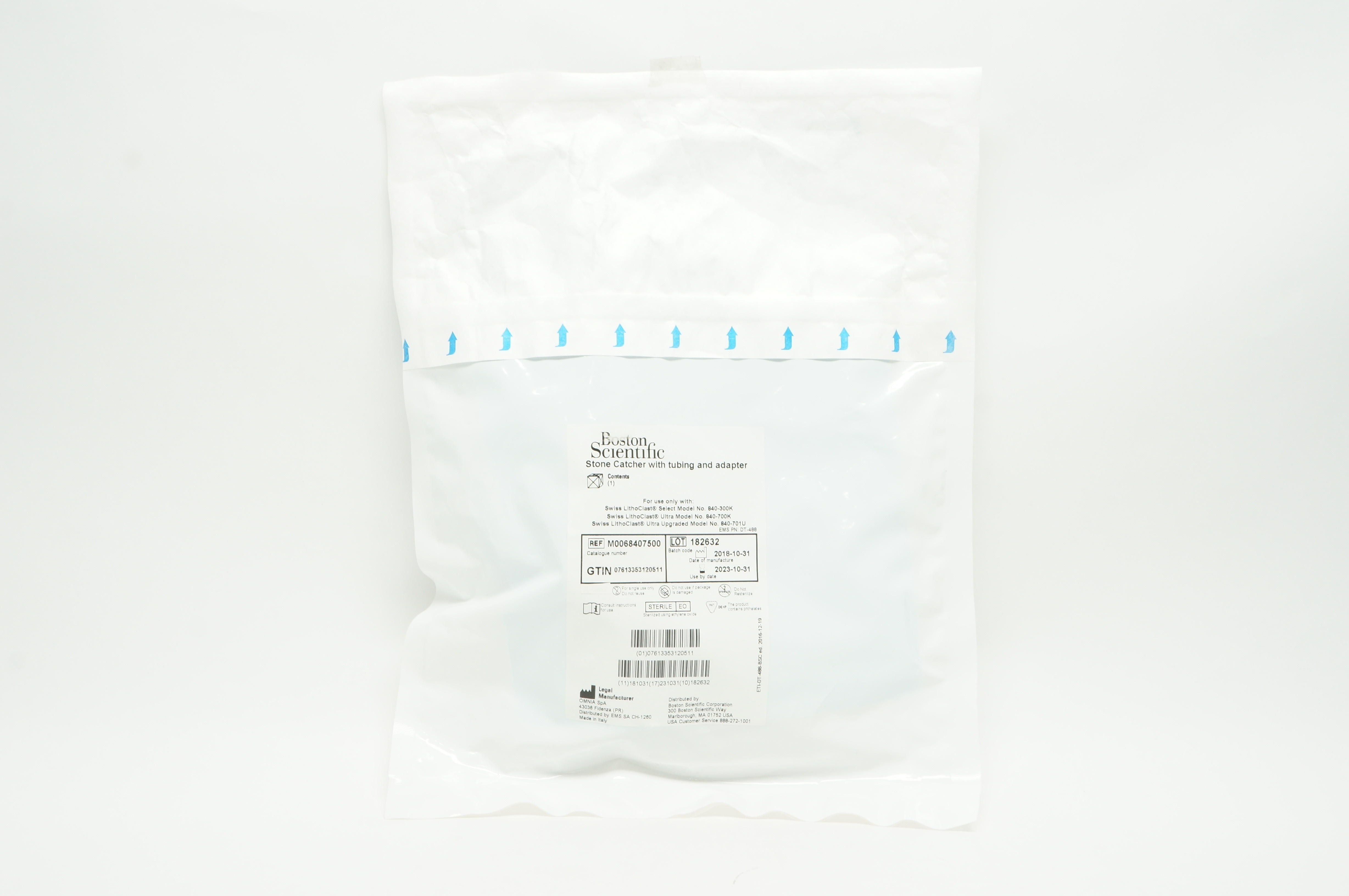 Boston Scientific M0068407500 Stone Catcher With Tubing and Adapter