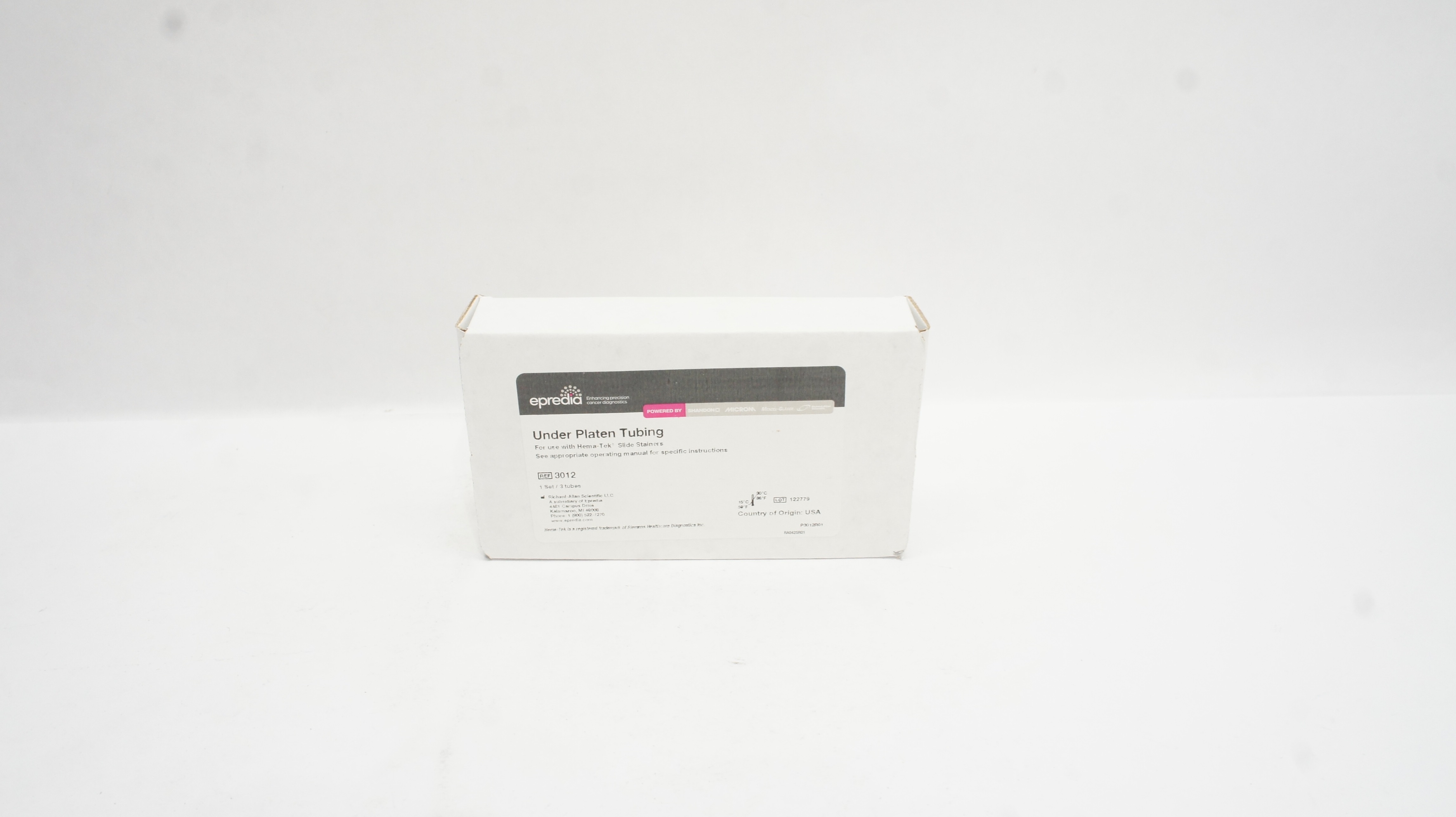 Richard-Allan 3012 Epredia Under Platen Tubing - set