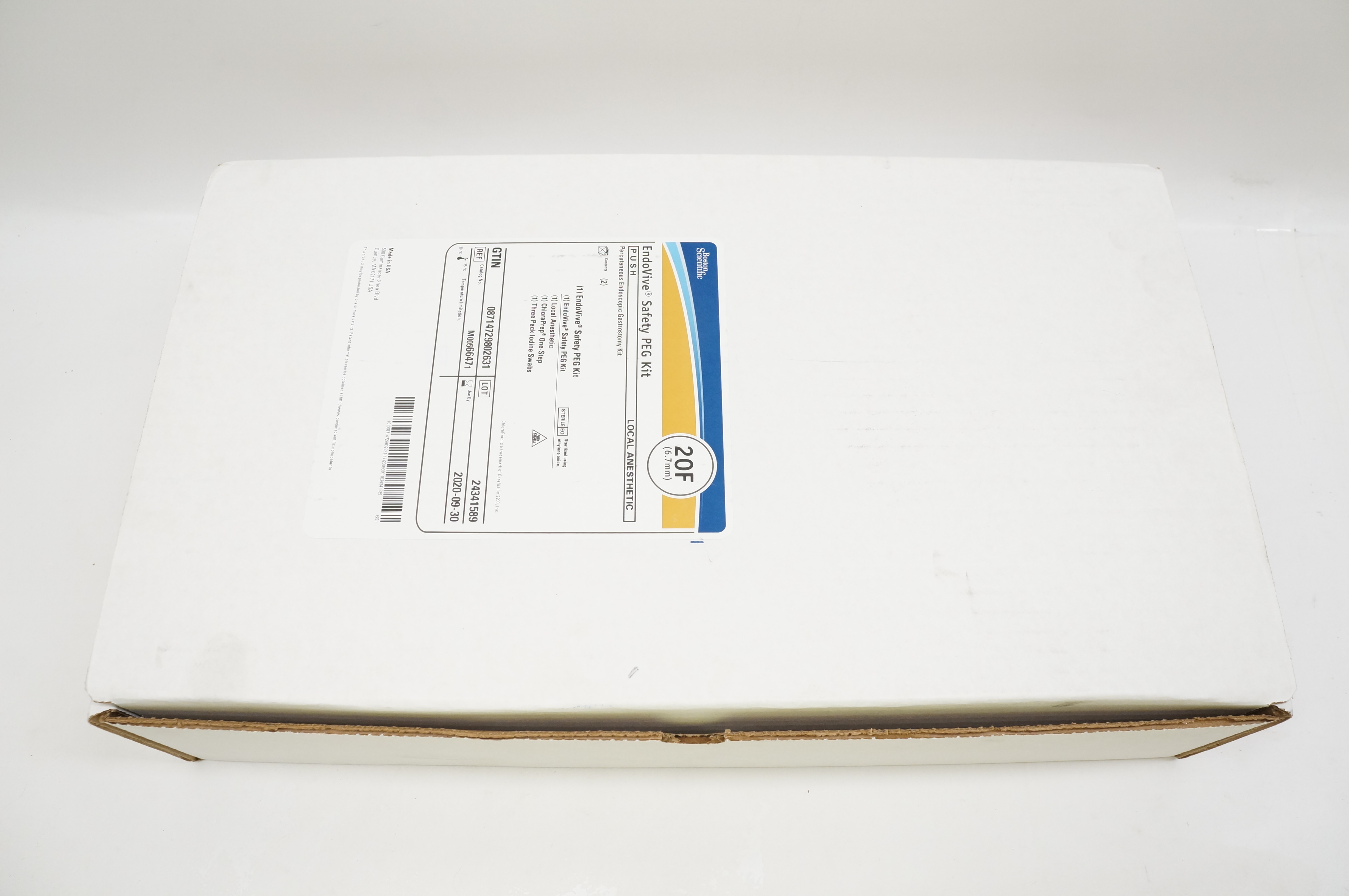 Boston Scientific 6647 EndoVive Safety PEG Kit 20F