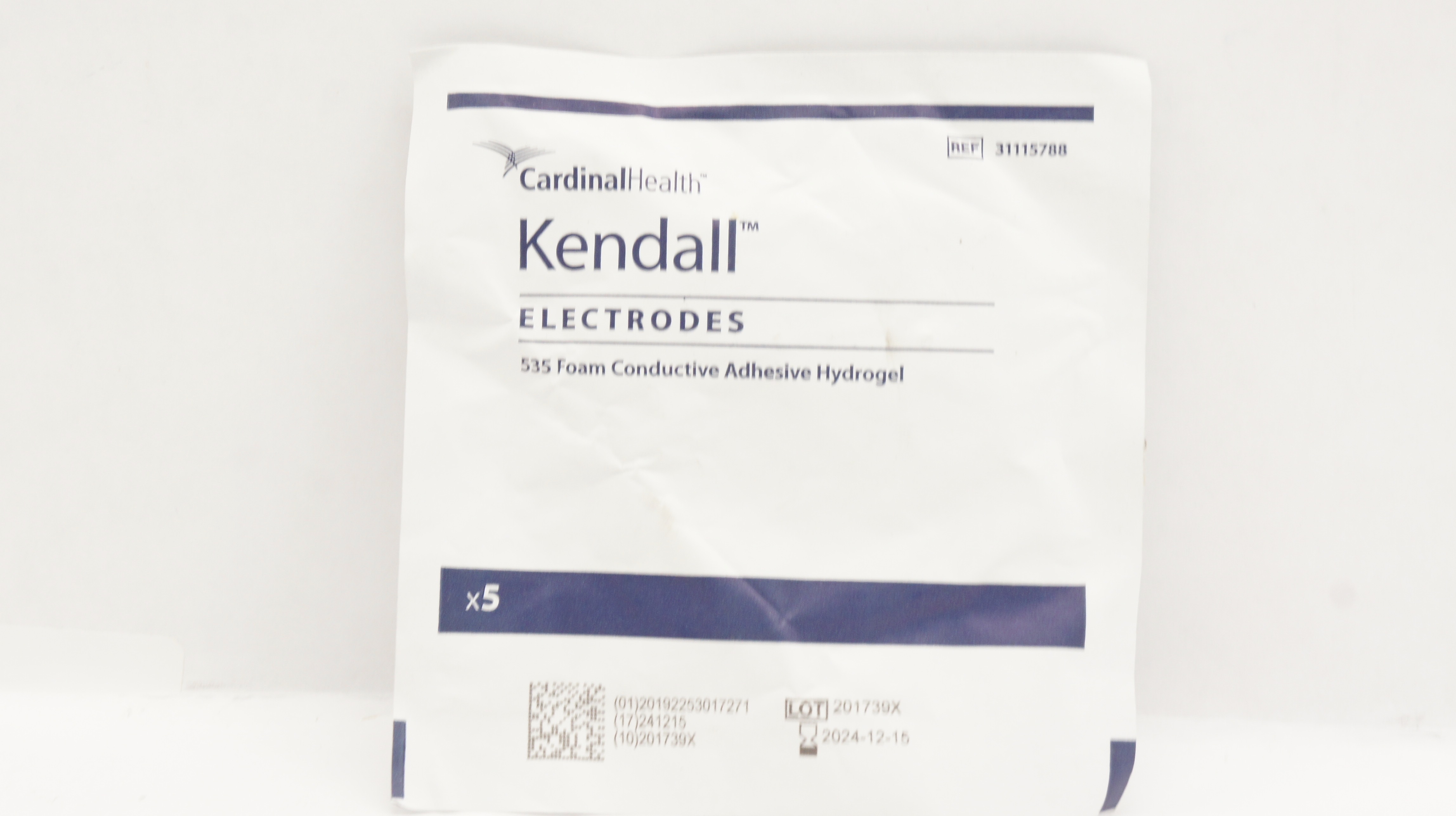 Cardinal Health 31115788 Kendall 535 Foam Electrodes - Pack of 5