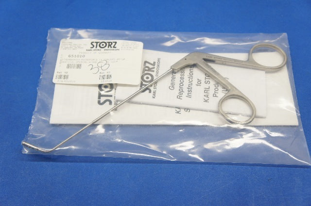 Karl Storz 651010 Stammberger Rhinoforce II Forceps, 65deg Up, Vertical Opening
