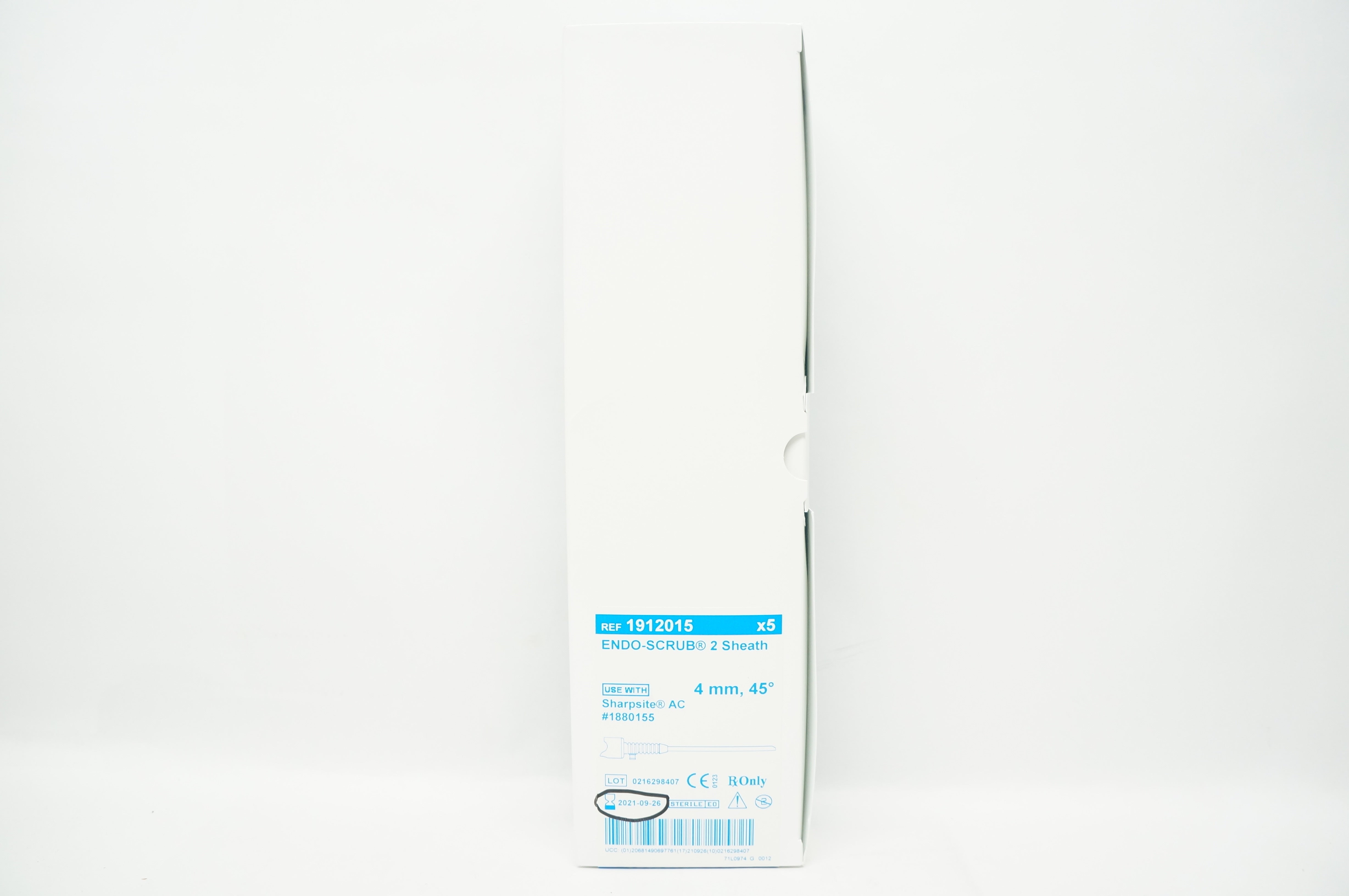 Medtronic 1912015 Endo-Scrub 2 Sheath 4mm 45 Degree (x) - Box of 5