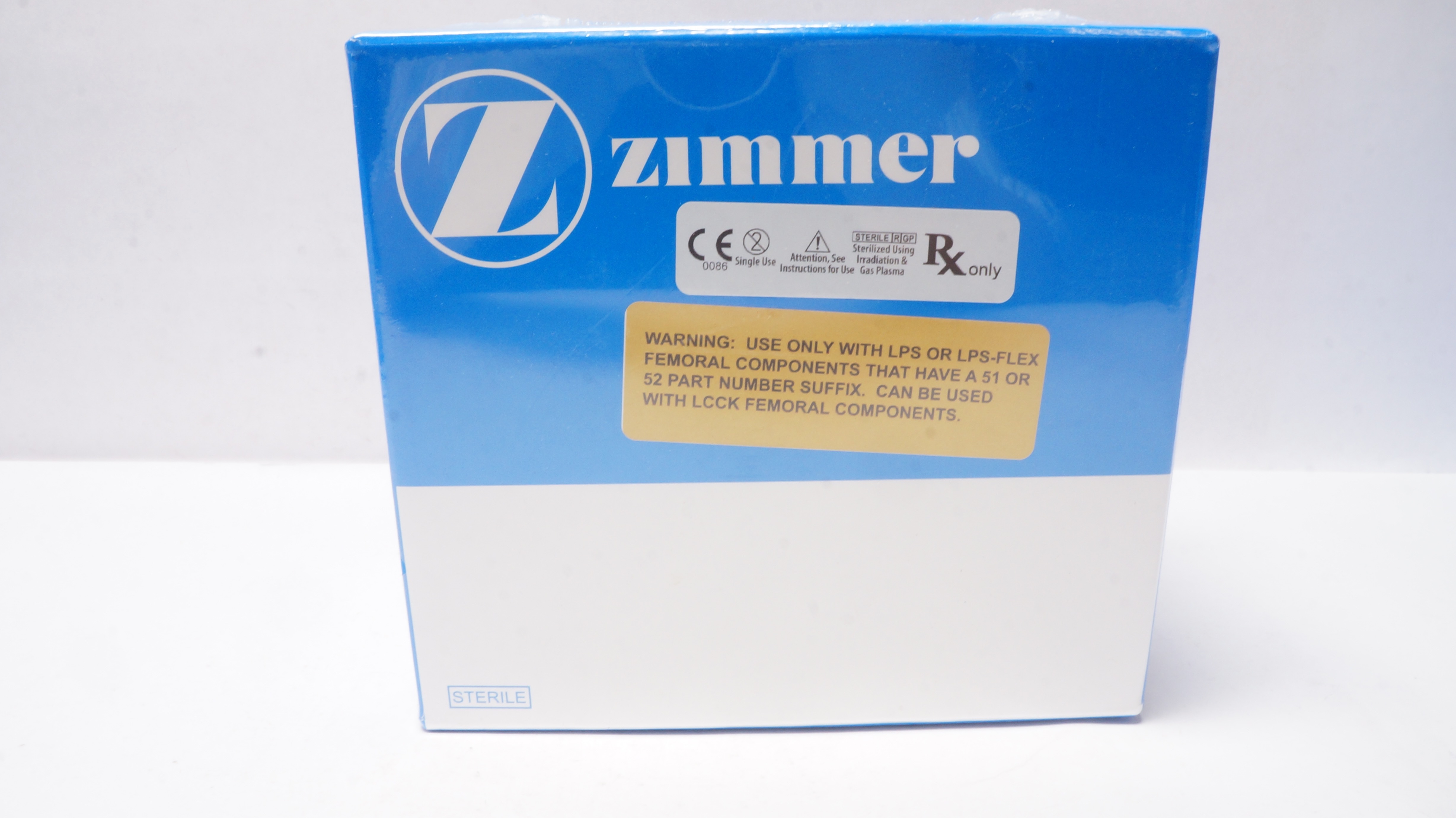 Zimmer 5962-41-17 Prolong Highly Crosslinked Polyethylent,Size C/D (x)