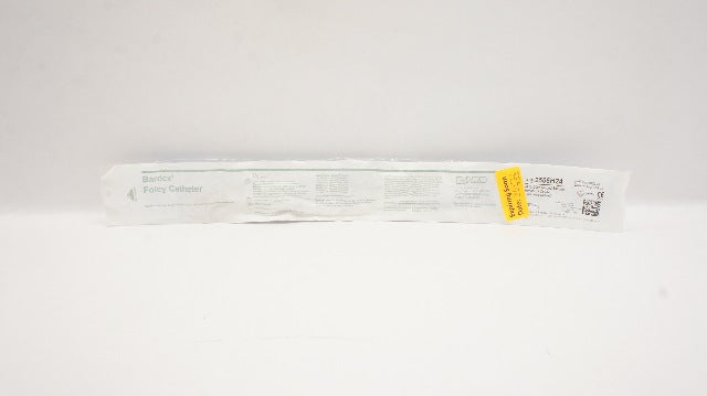 Bard 2556H24 Bardex Foley Cath. 24Fr 30cc Ribbed Balloon Hematuria Coude (x)