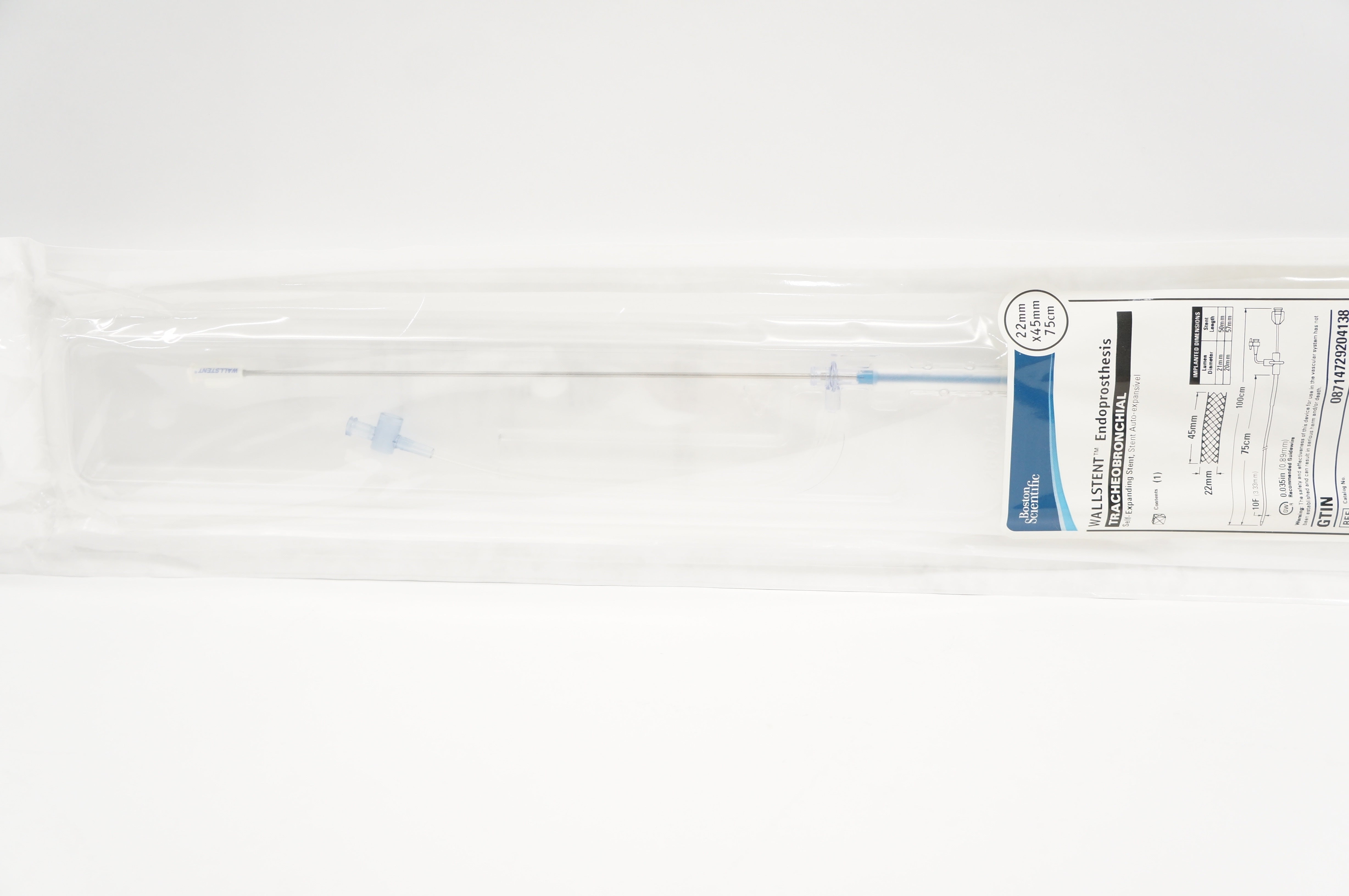 BostonScientific H965404510 Wallstent Endoprosthesis Tracheobronchial 0.035in(x)