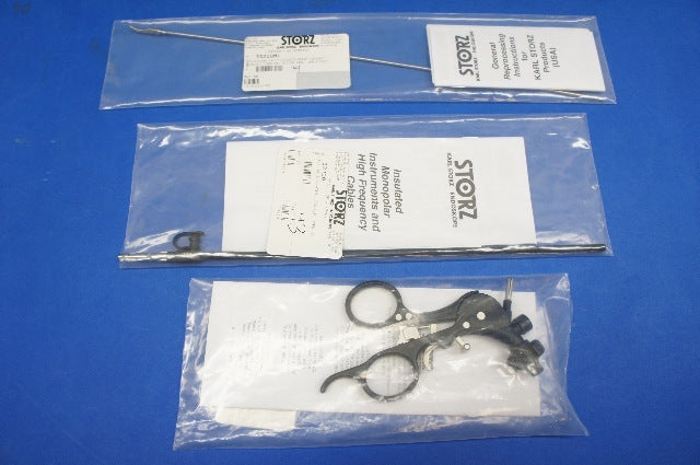 Karl Storz 33226ML Click Line KELLY Dissecting and Grasping Forceps, Size 5 mm