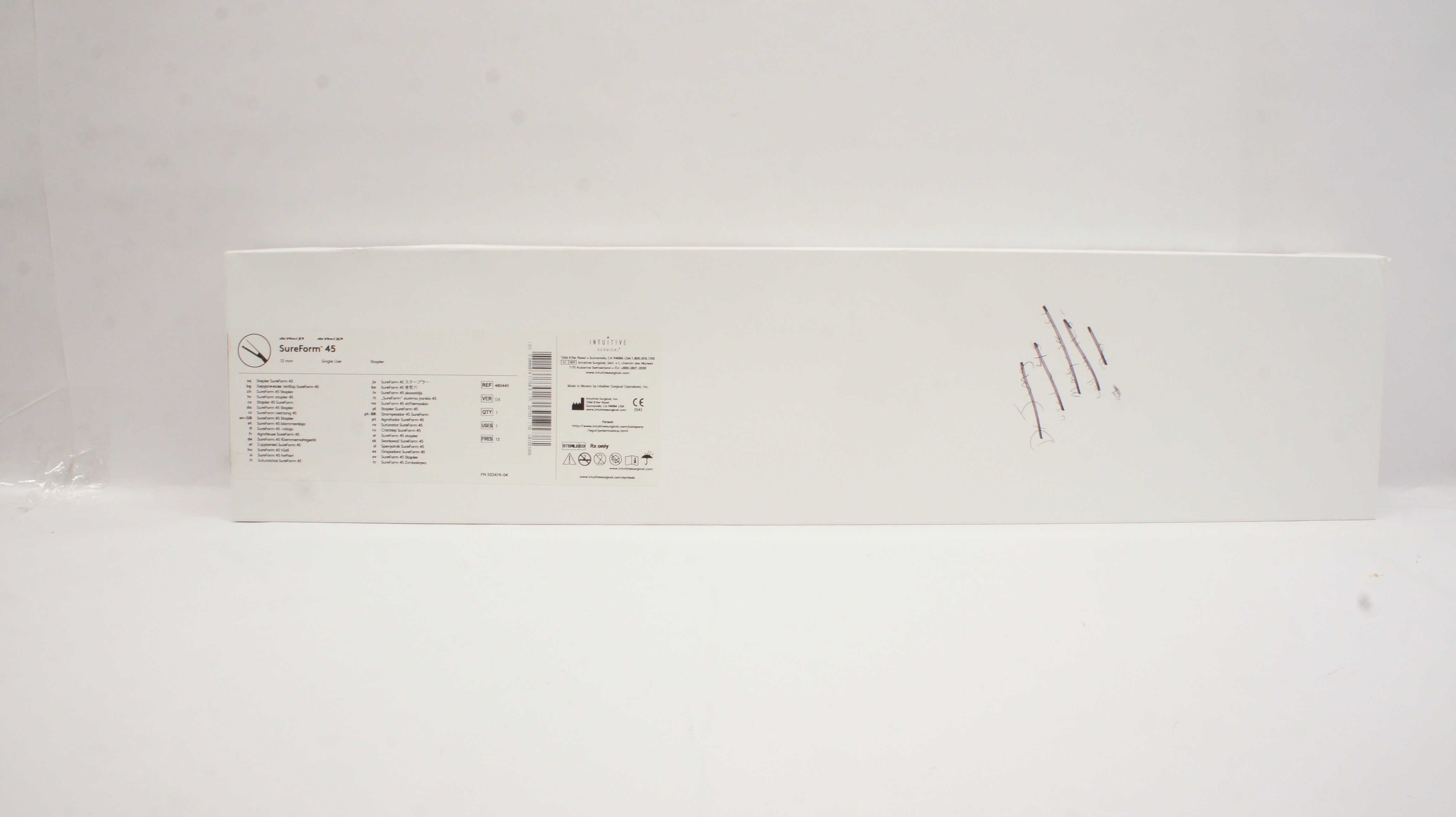 Intuitive Surgical 480445 da Vinci Xi Stepler SureForm 45, 12mm (x)