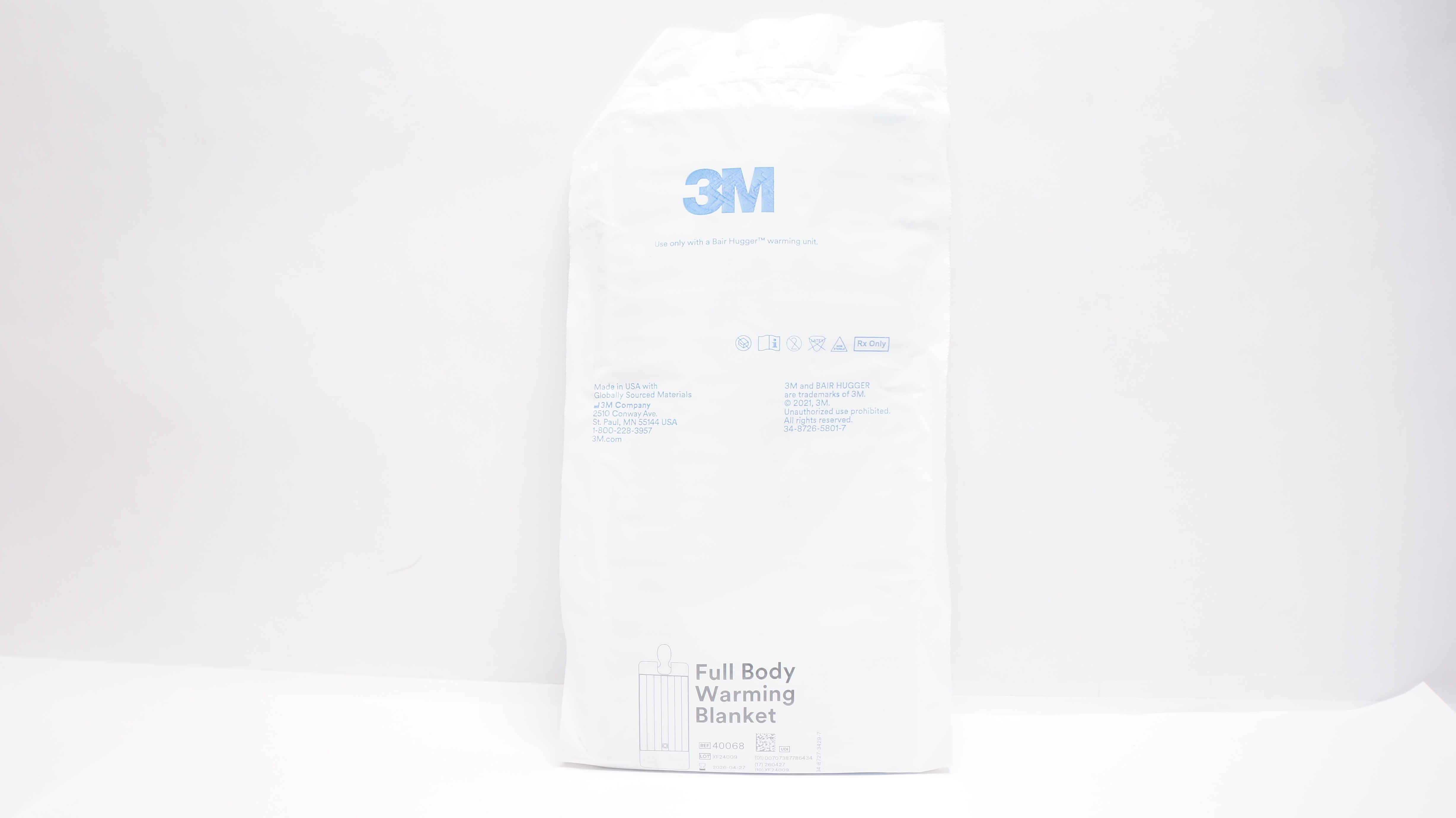 3M 40068 Bair Hugger Temperature Management Full Body Warming Blanket