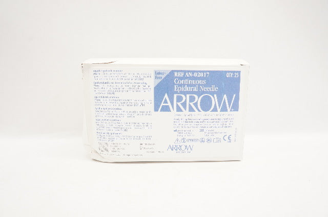 Arrow AN-02017 Continuous Epidural Ndle 17Ga x 3-7/8inch - Box of 25