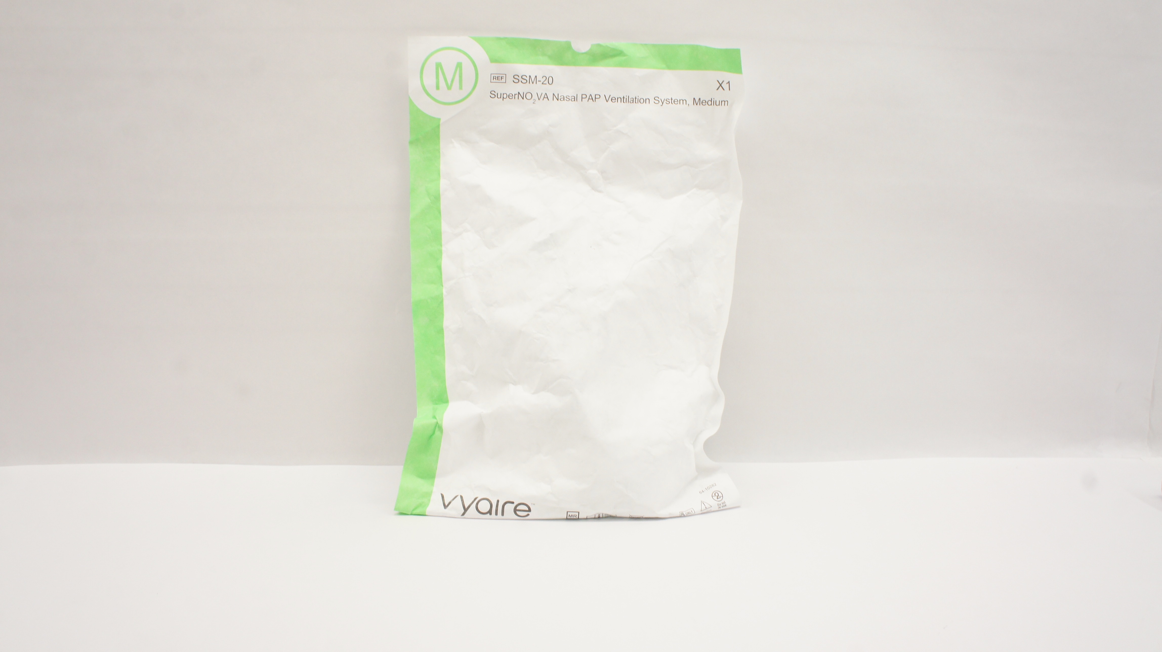 Vyaire SSM-20 CareFusion SuperNO2VA Nasal PAP Ventilation System, Medium
