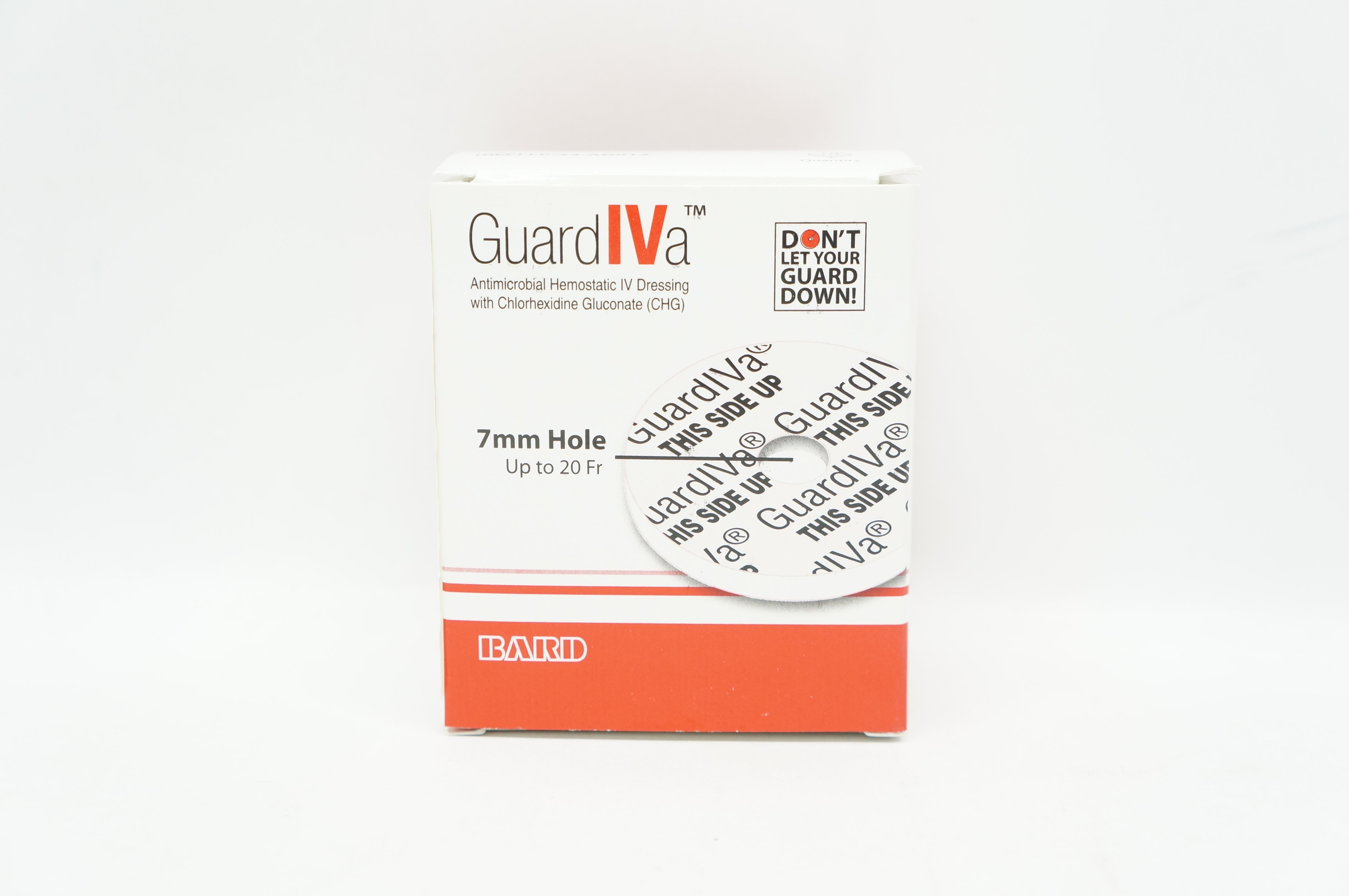 Bard FP-24-AD012 Guard IVa Hemostatic IV Dressing 1inch x 7mm - Box of 10 (x)