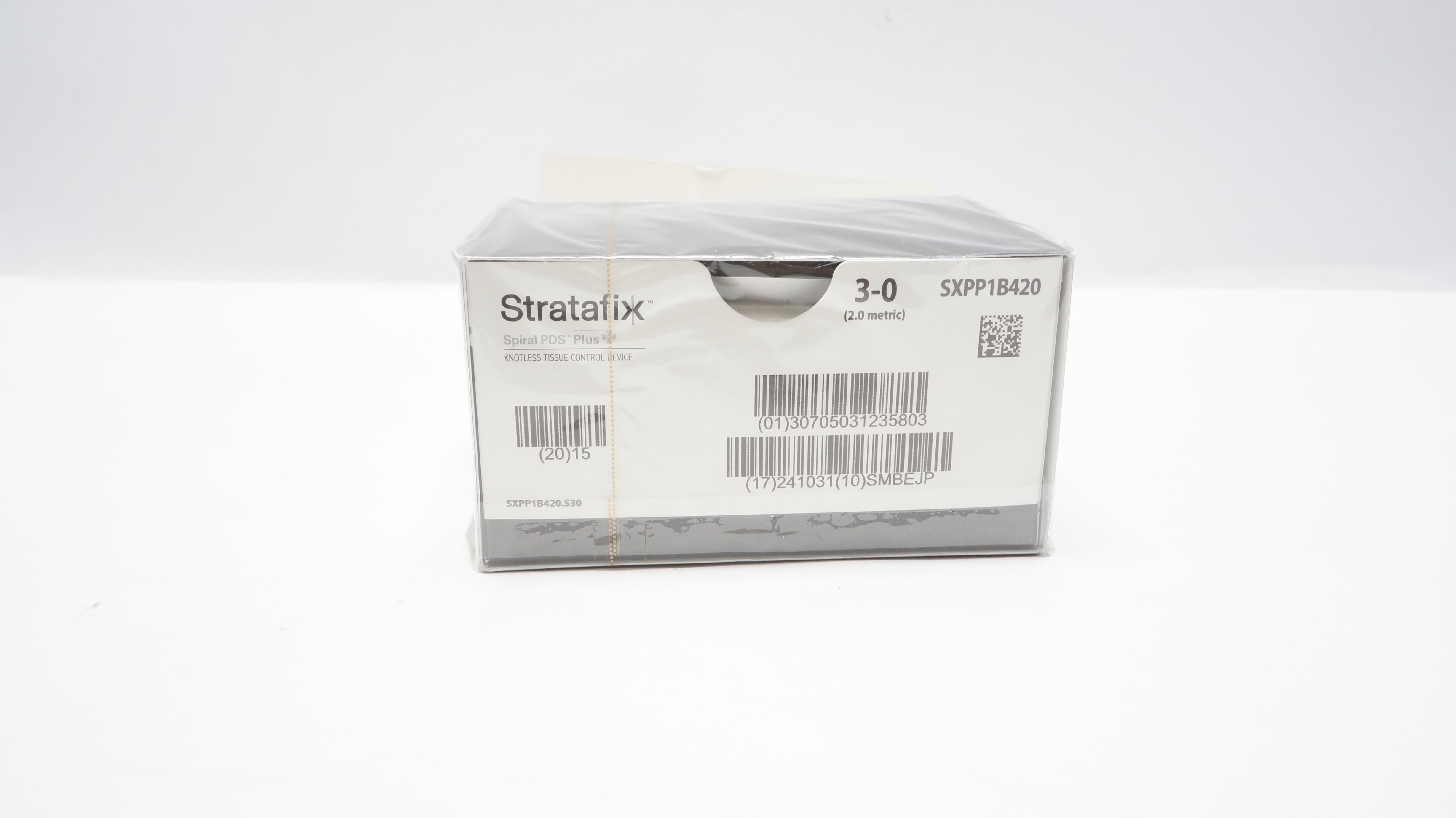 Ethicon SXPP1B420 3-0 Stratafix Spiral PDS Stre. SH 26mm, 6inch (x) - Box of 12