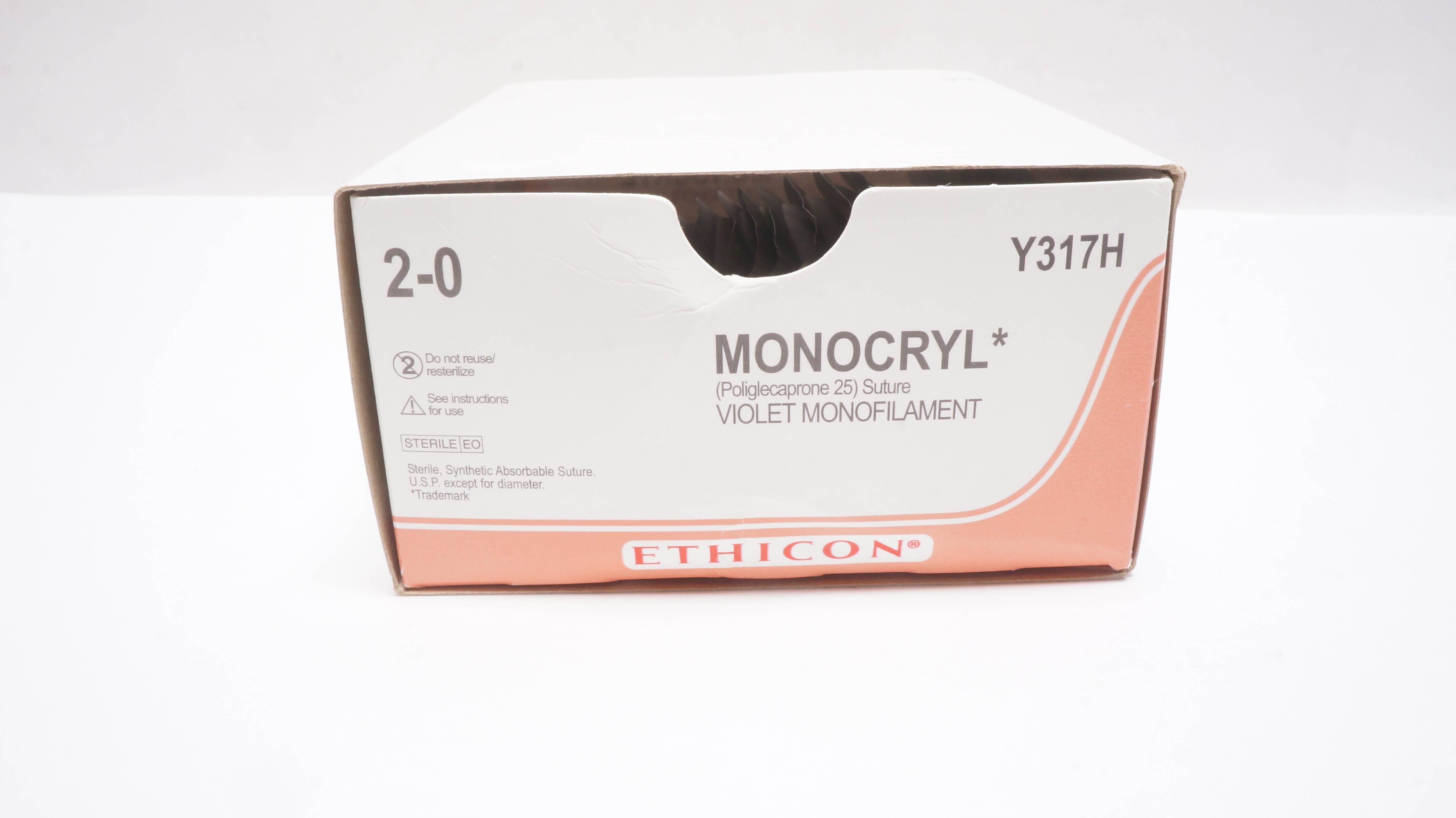 Ethicon PDP317H 2-0 PDS Plus SH Taper 26mm 1/2c 27inch - Box of 29 (x)