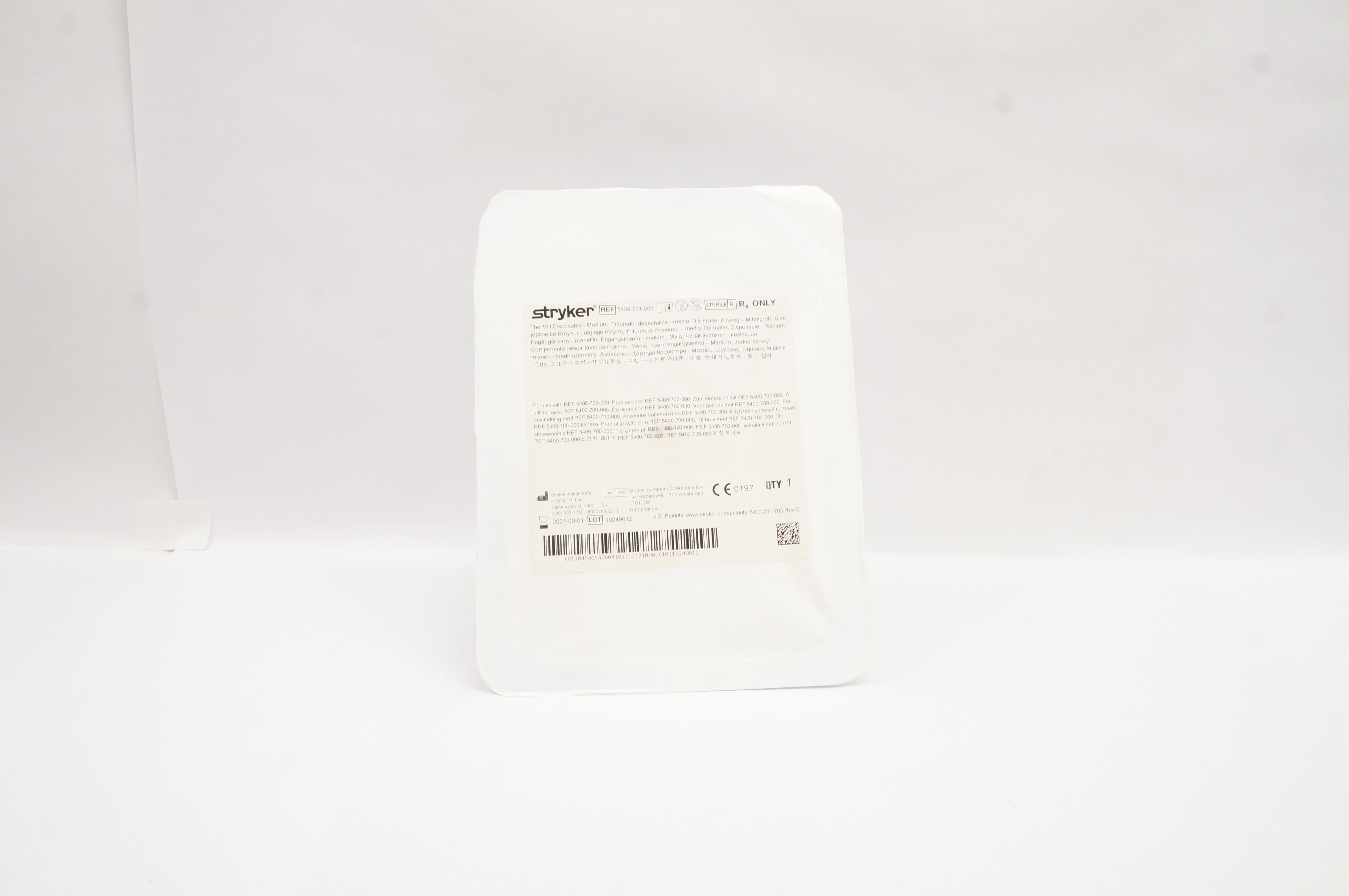 Stryker 5400-701-000 The Mill Disposable Medium (x)