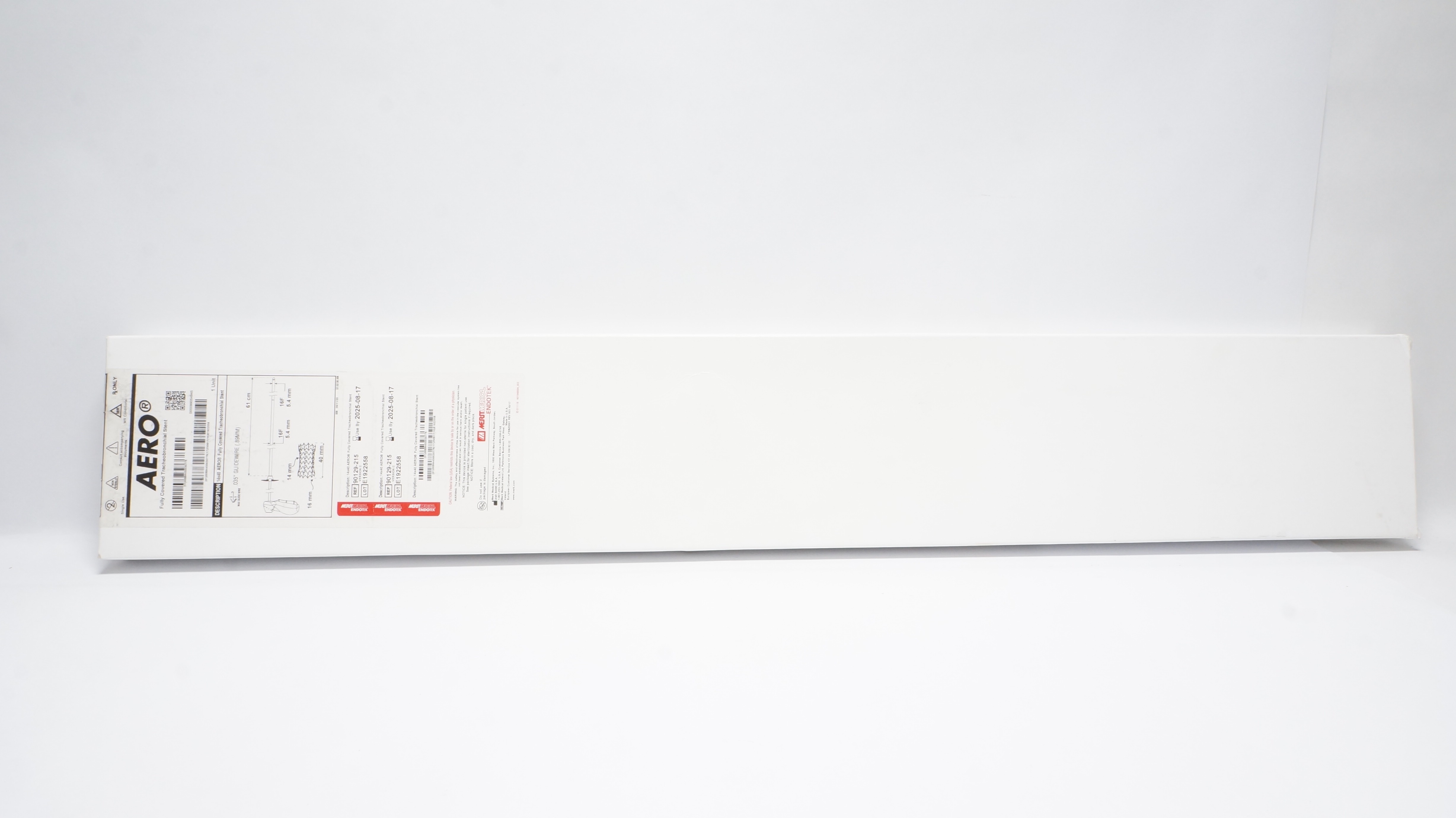 Merit Medical 90129-215 AERO Covered Tracheobronchial Stnt 14 x 40 x .35In (x)